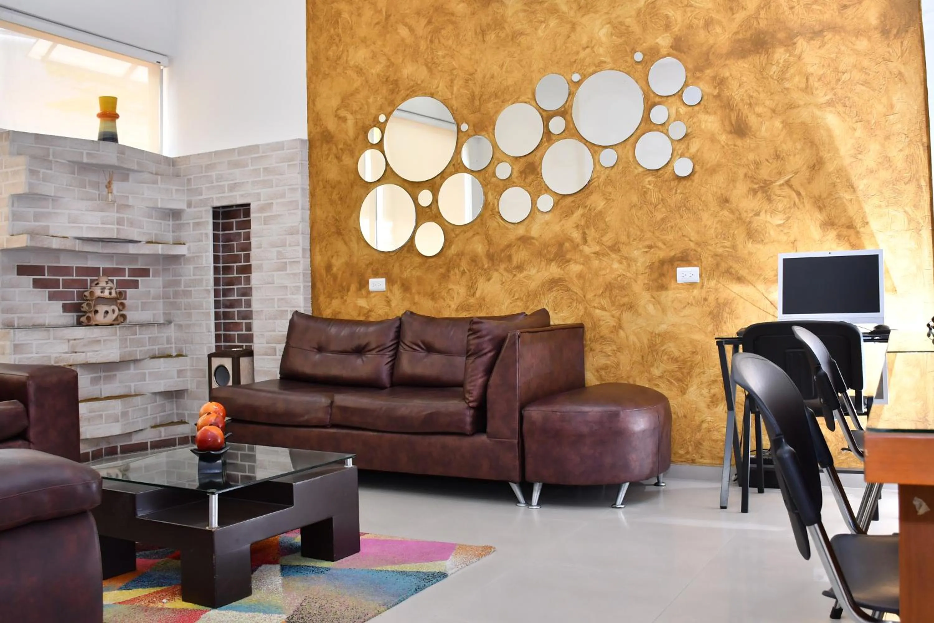 Living room in Hotel B`Quin Plaza Cúcuta