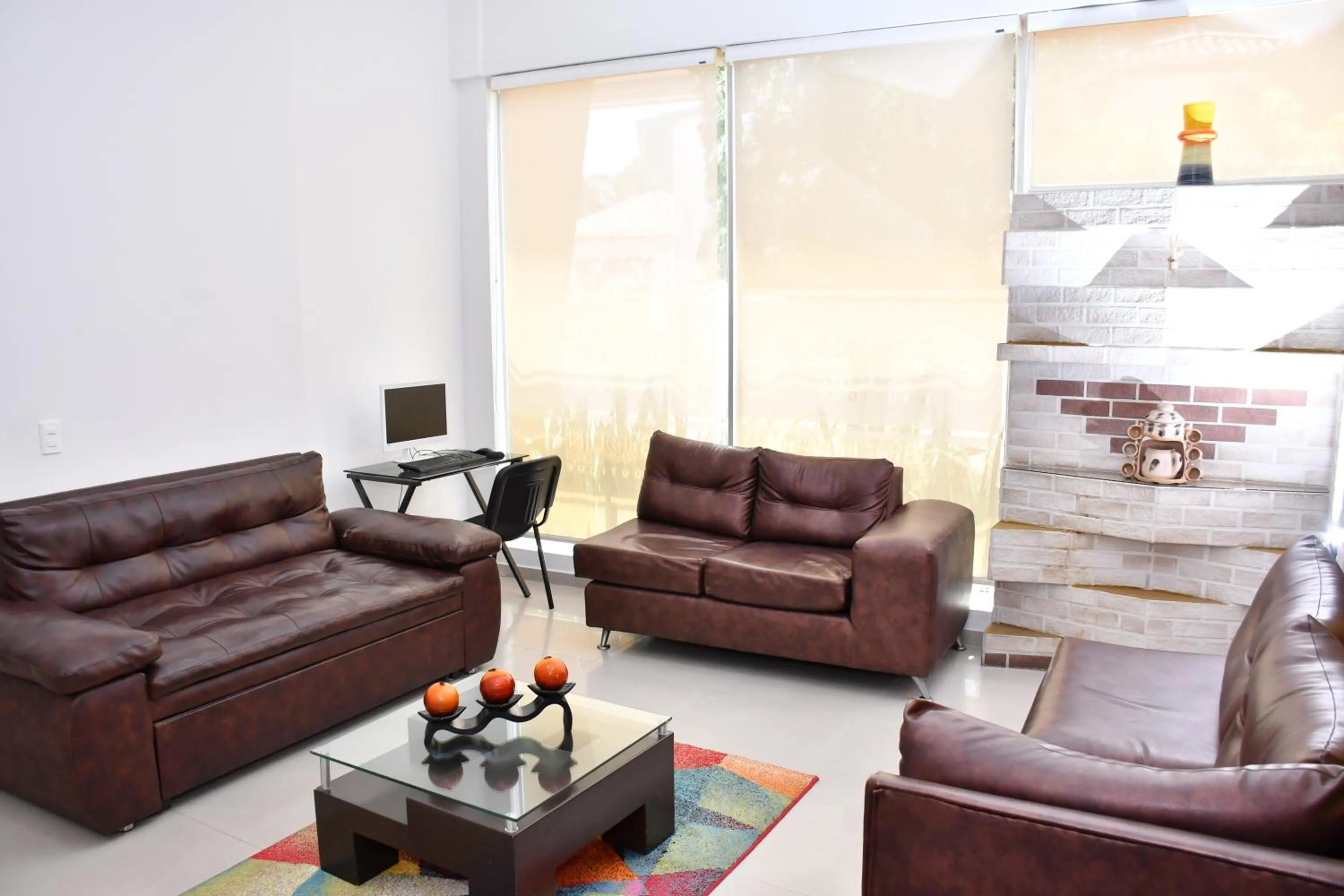 Living room in Hotel B`Quin Plaza Cúcuta