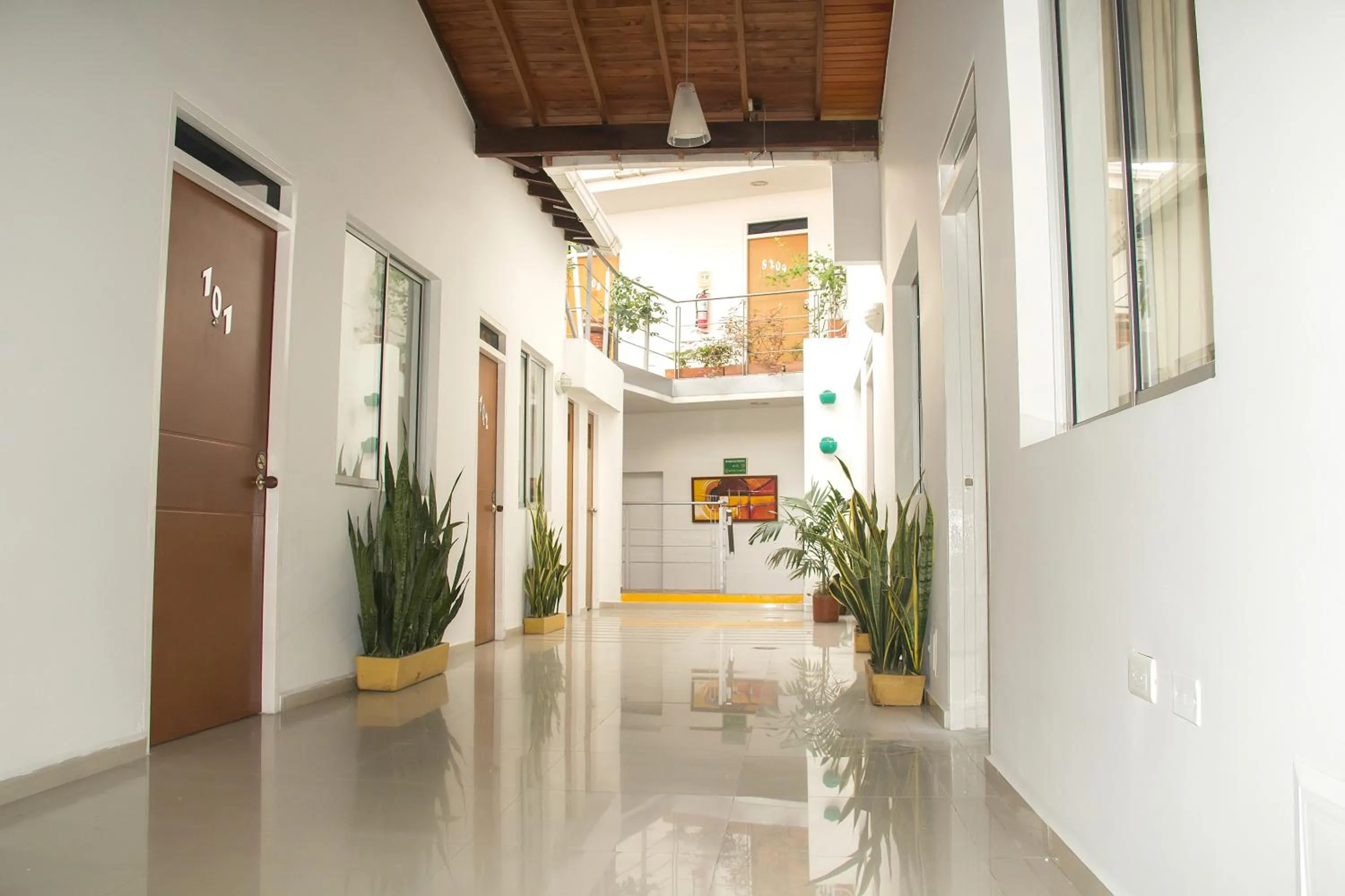 Garden in Hotel B`Quin Plaza Cúcuta