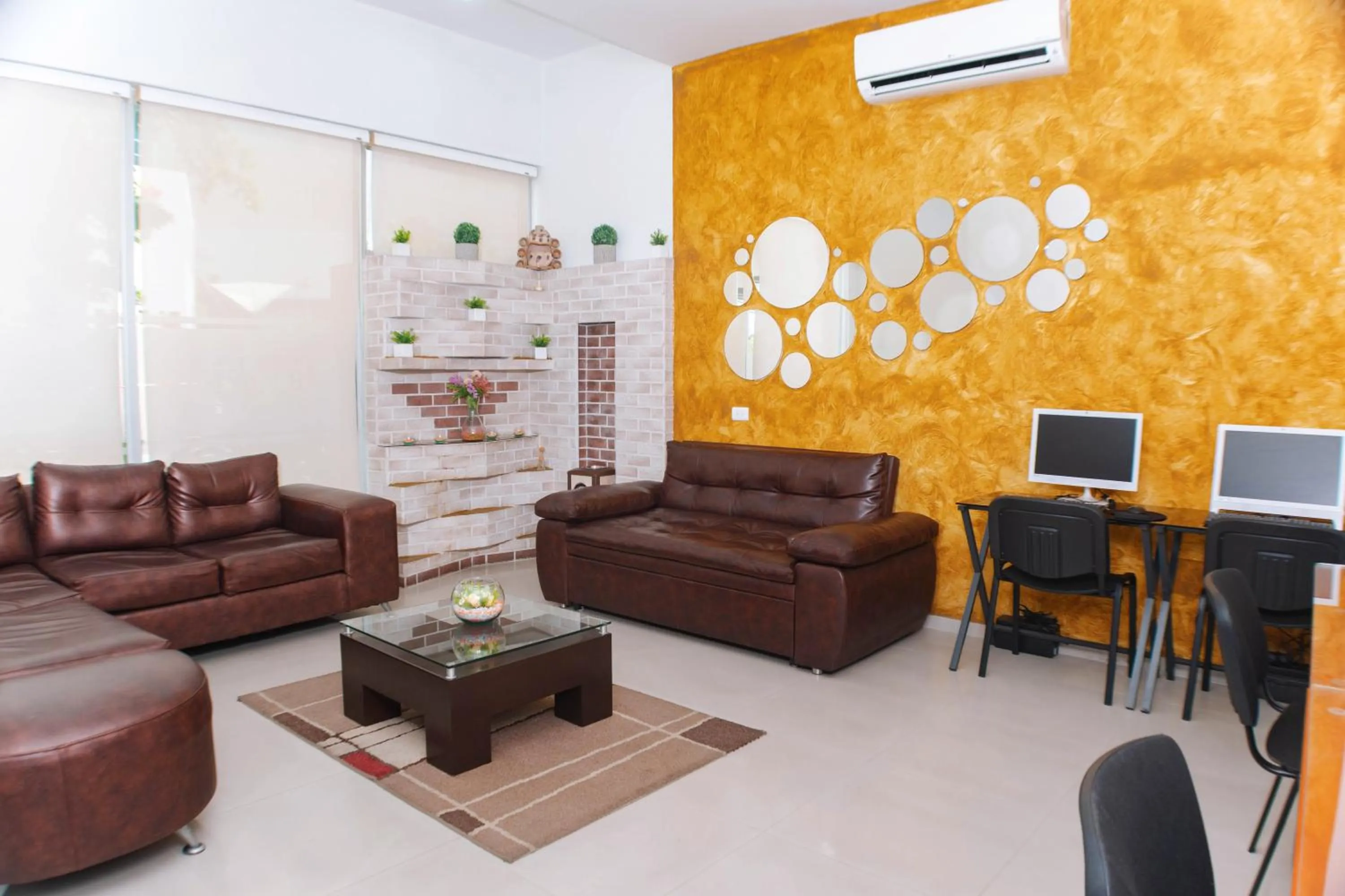 Living room in Hotel B`Quin Plaza Cúcuta