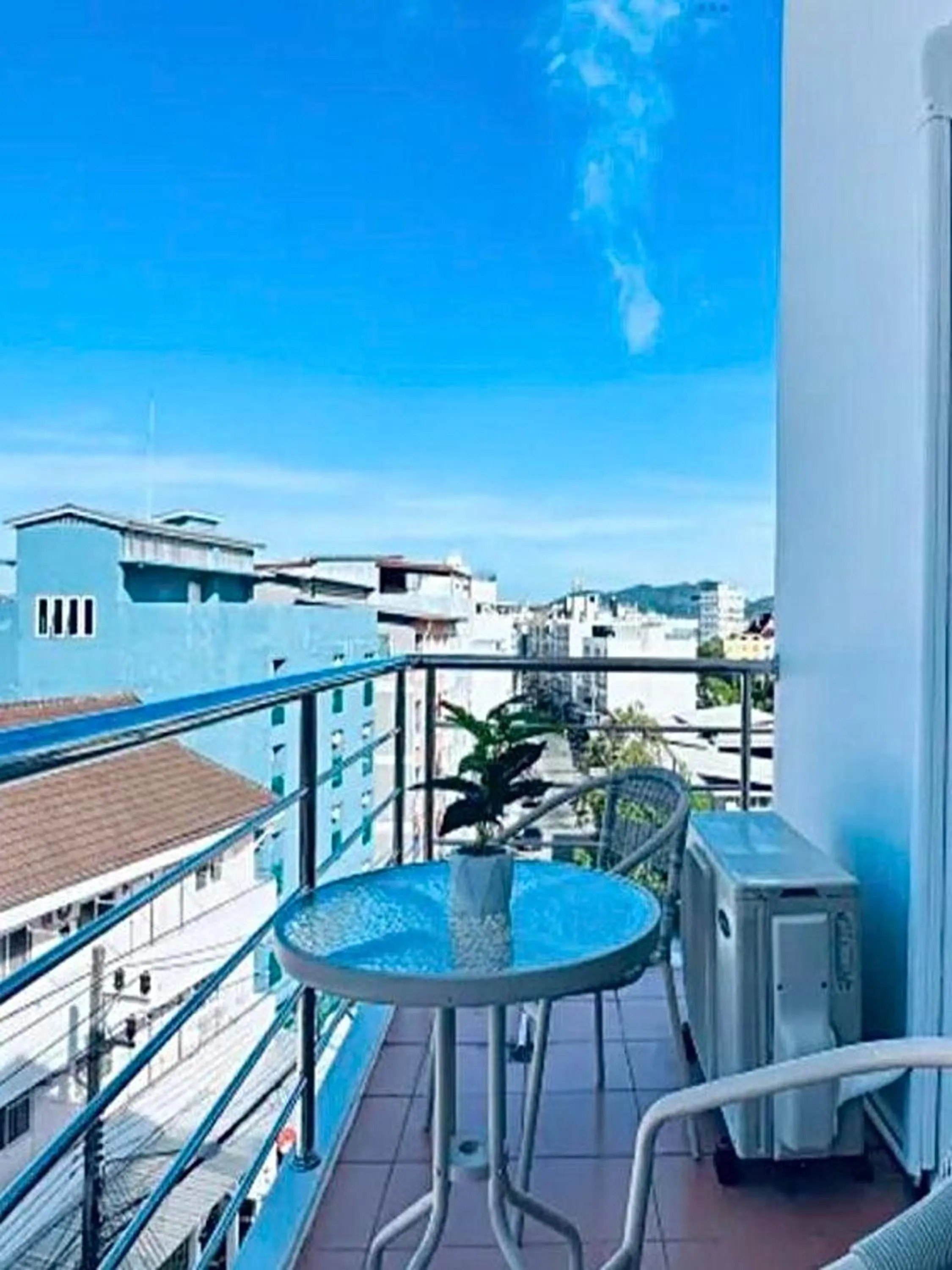 Balcony/Terrace in T & C Hotel Patong Beach