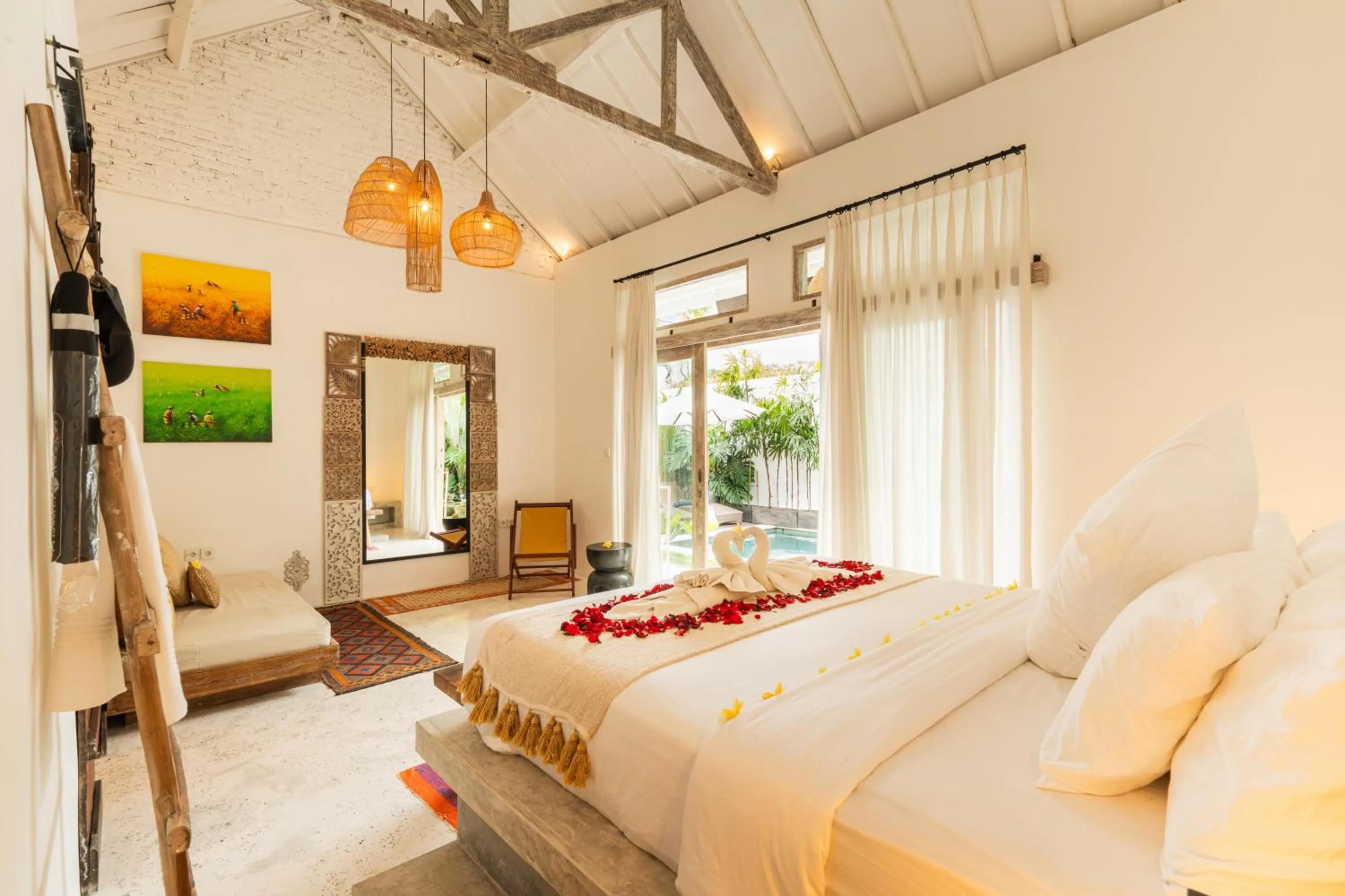 Bedroom in Villa Siva by Exotiq