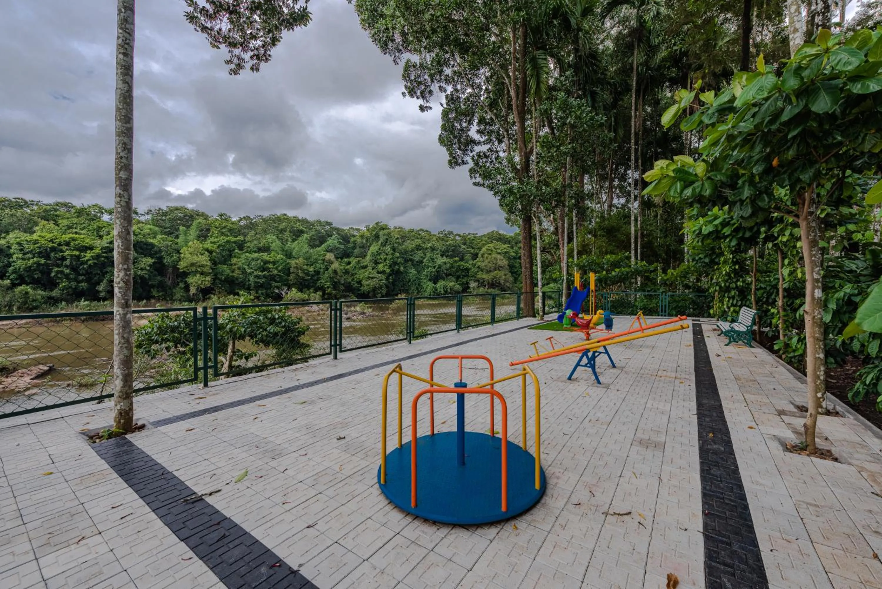 Natural landscape in Shanthi Kunnj Riverside Exotica Chikmagalur