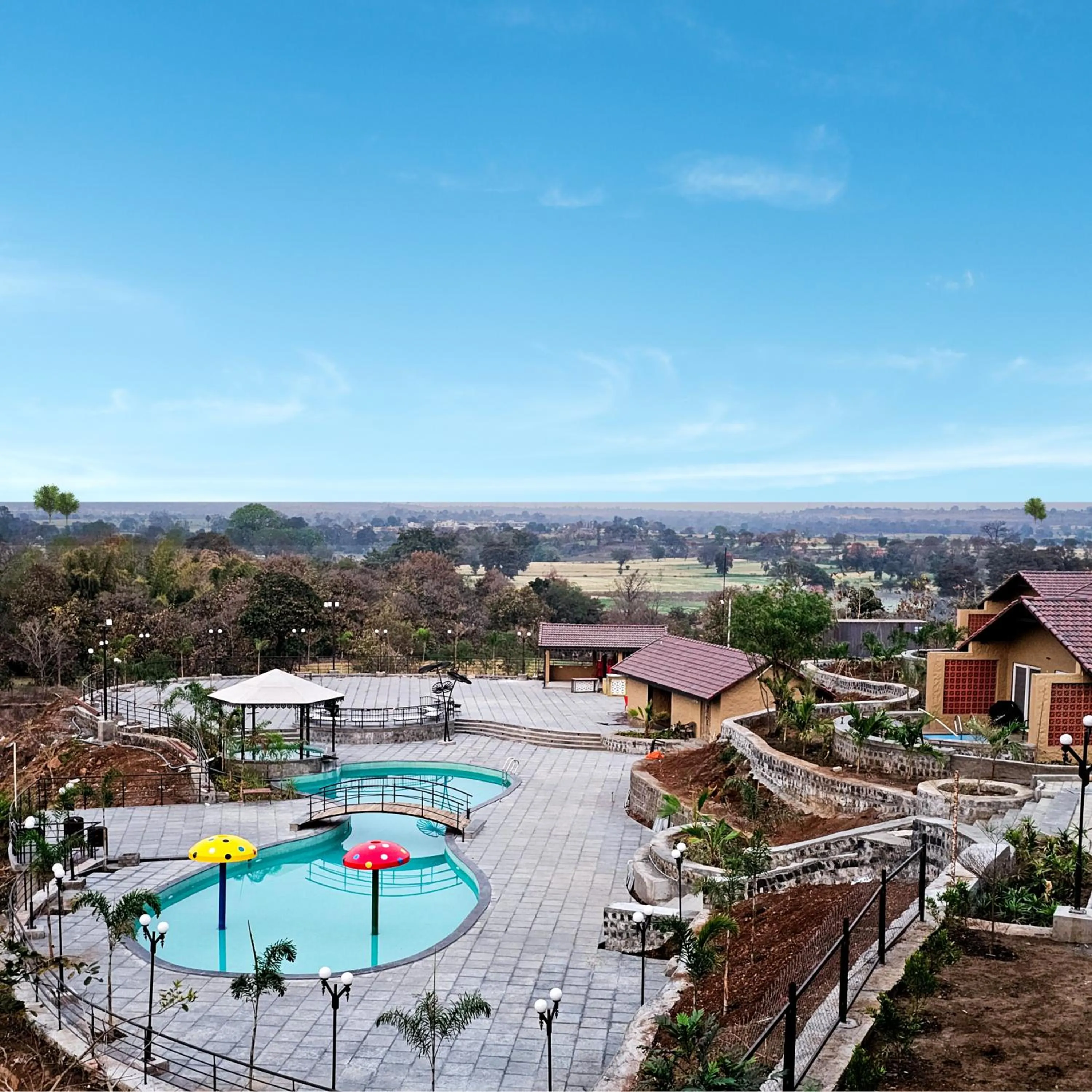 Swimming pool in Waterstone resort