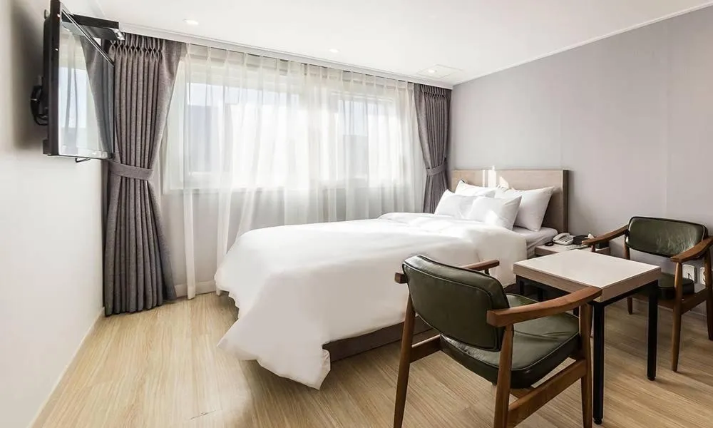 Bed in Anyang ILLOWA Hotel