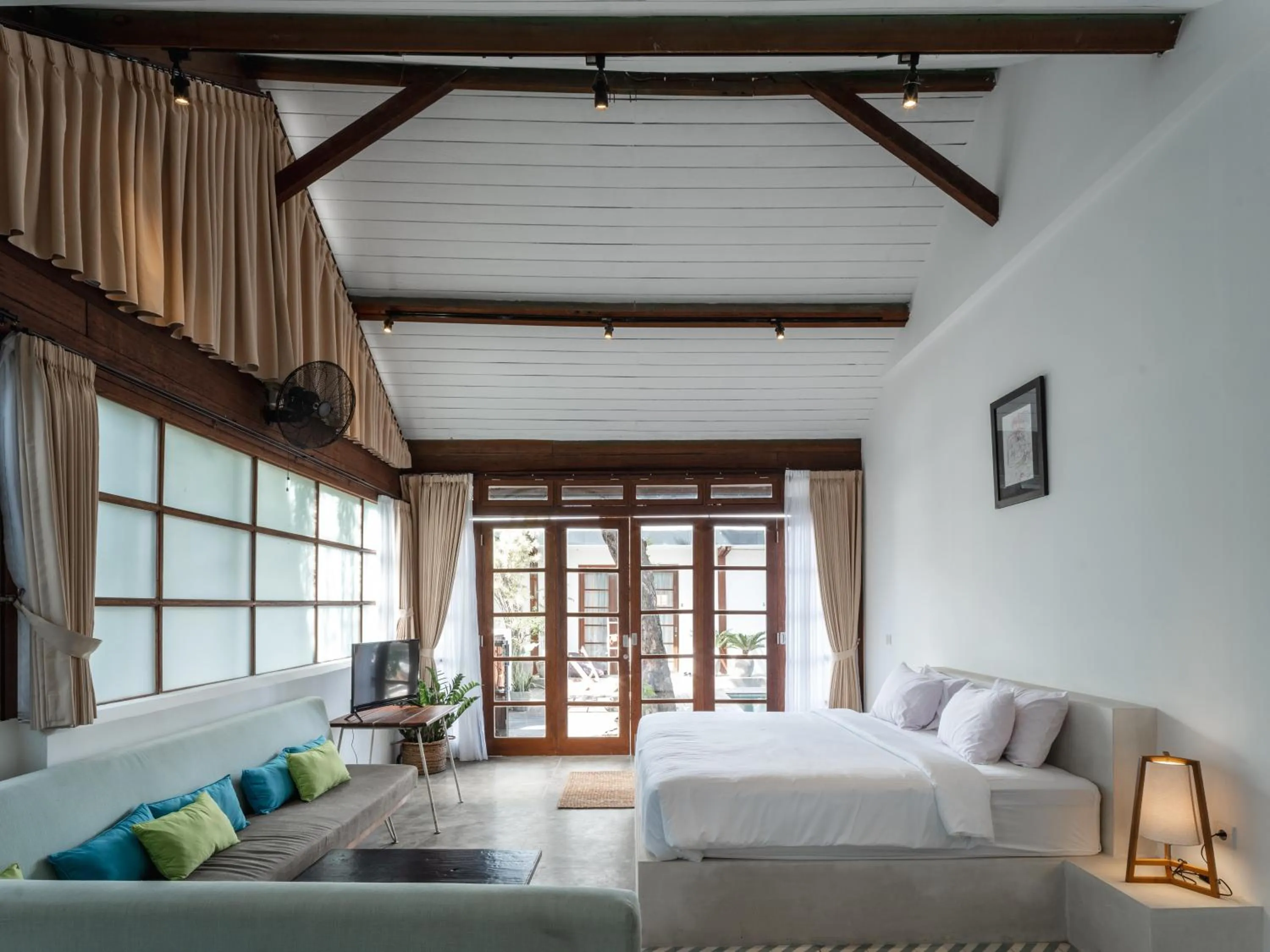 Bedroom, Bed in Batu Belig Living by CPM Bali