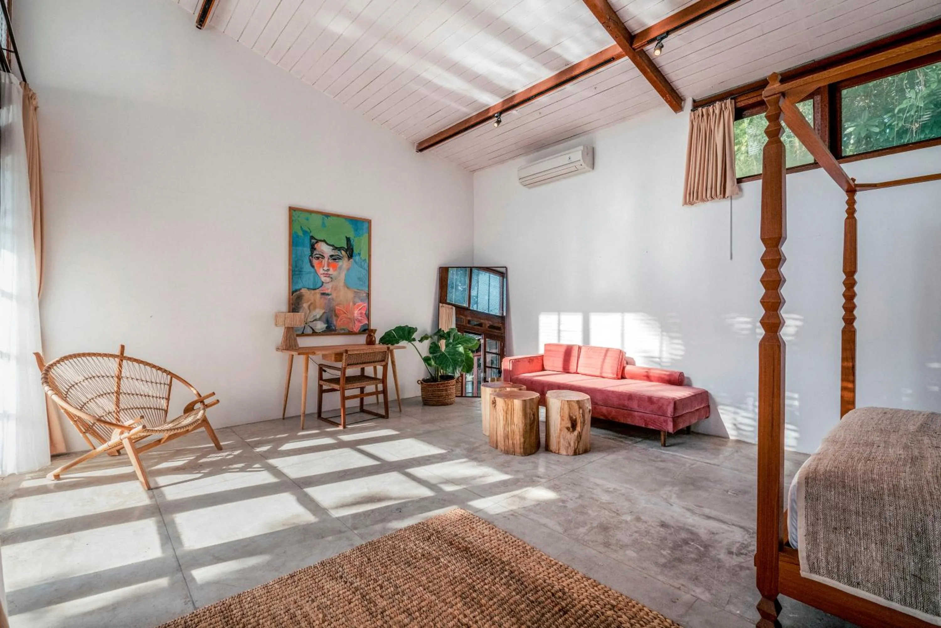 Bedroom, Bed in Batu Belig Living by CPM Bali