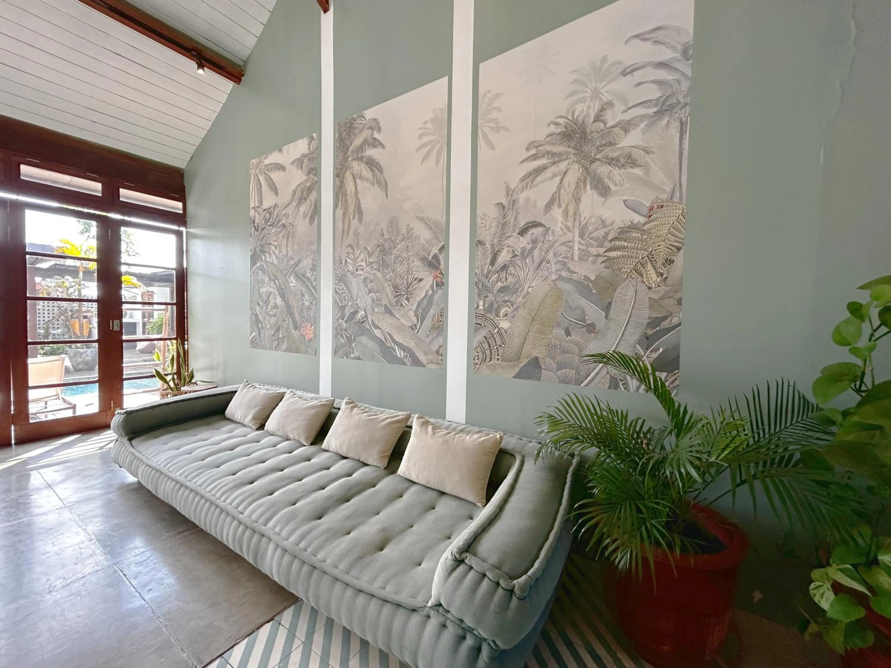 Seating area in Batu Belig Living by CPM Bali