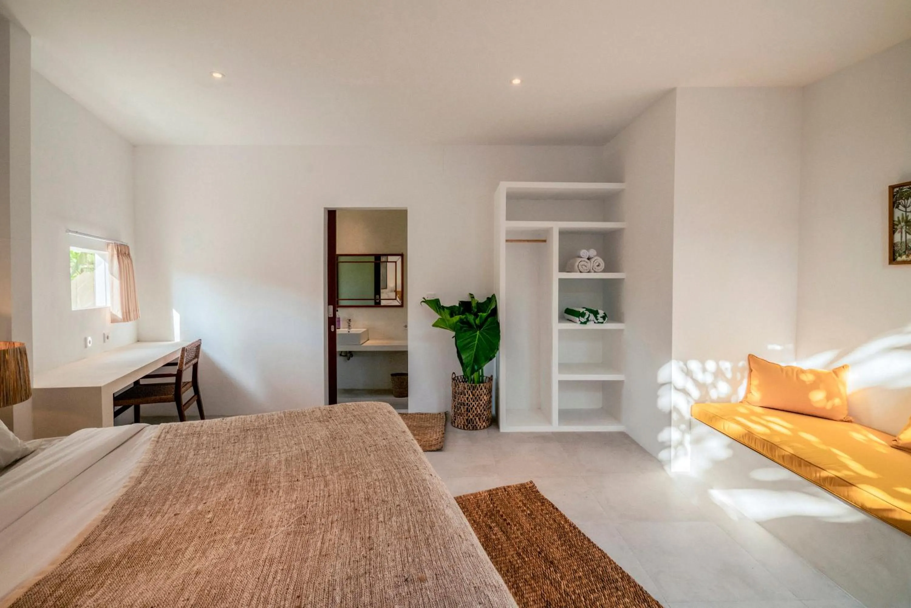 Bedroom, Bed in Batu Belig Living by CPM Bali