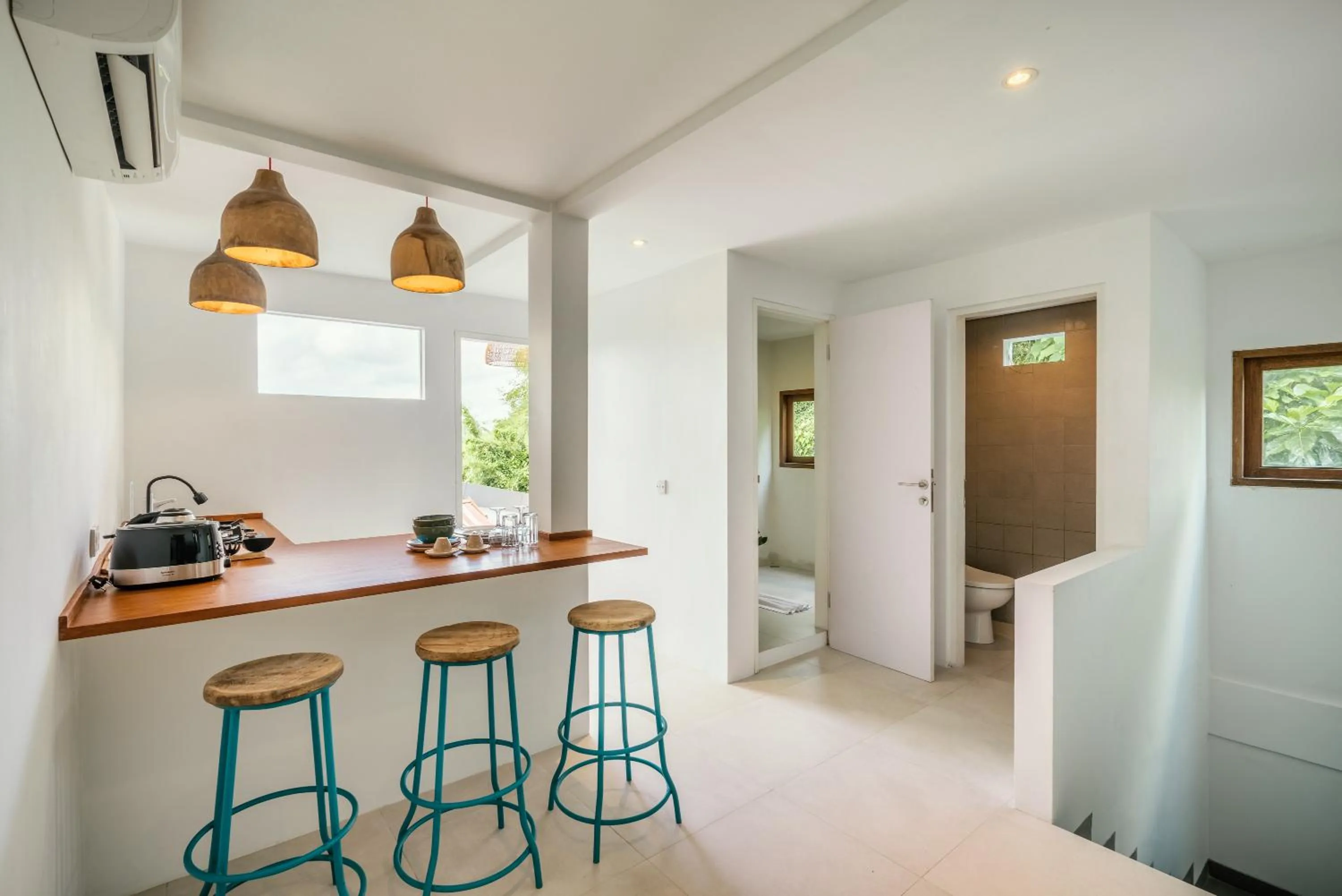 Kitchen or kitchenette in Batu Belig Living by CPM Bali