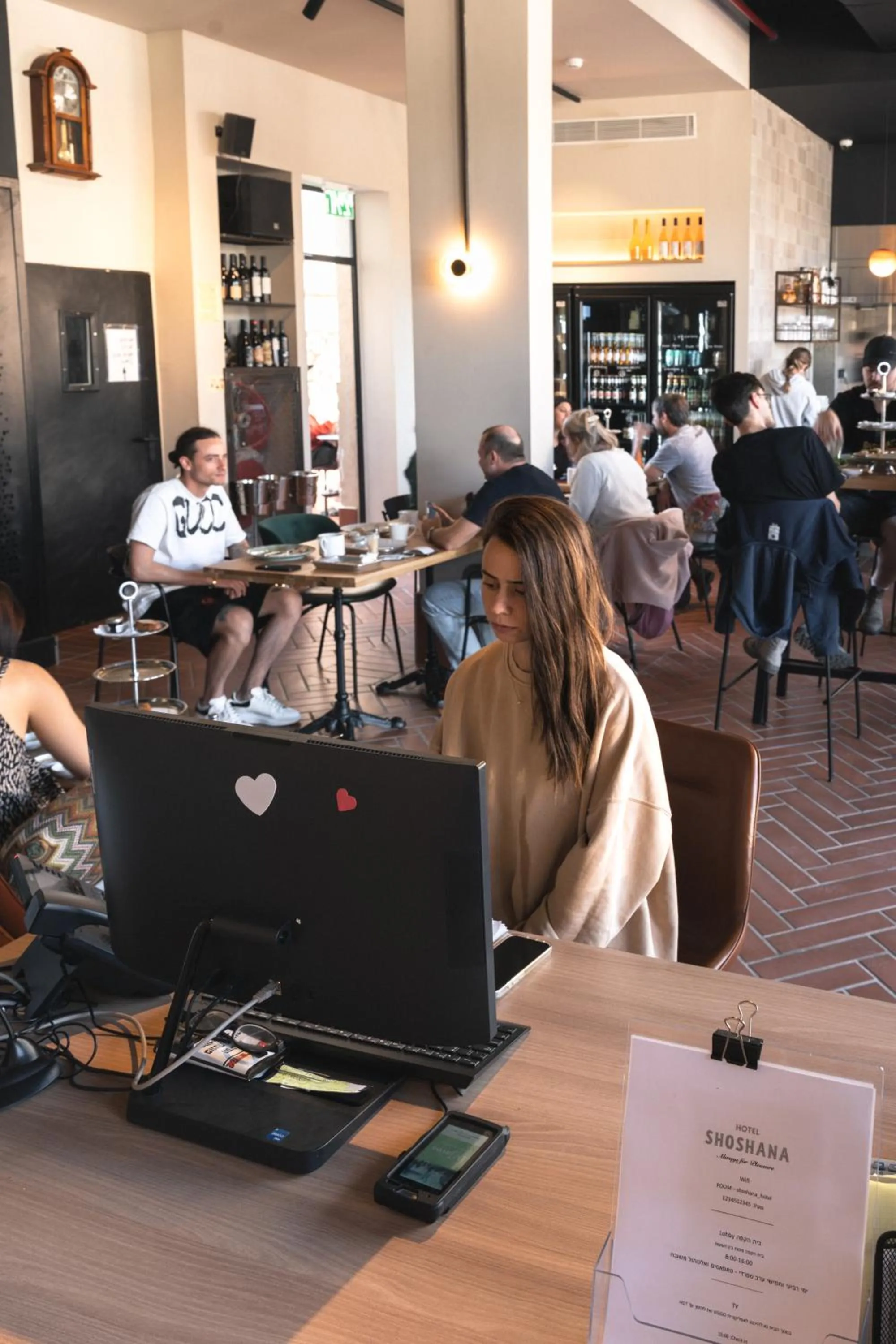 Lobby or reception in Hotel Shoshana - Adults Only