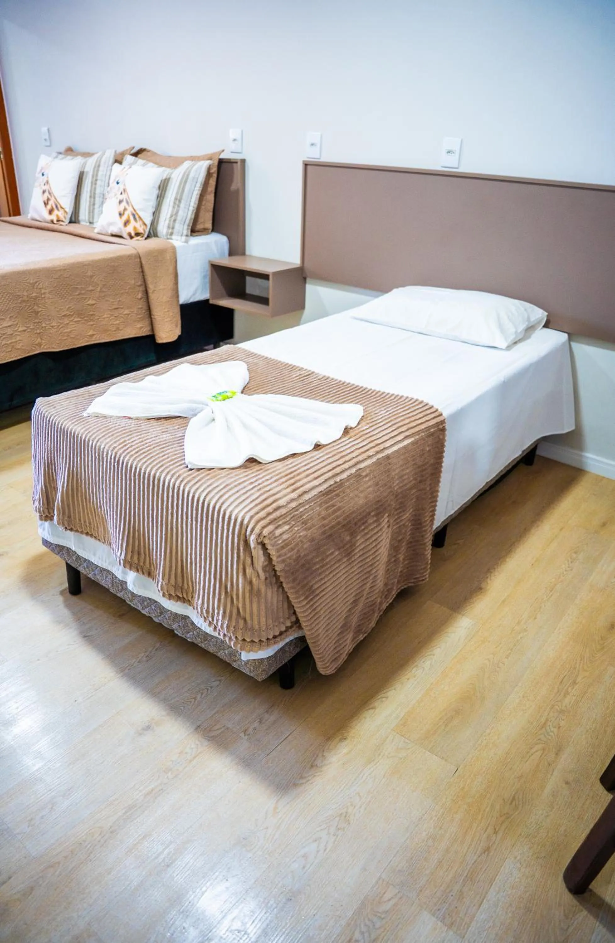 Bed in Pousada Paraíso Tropical