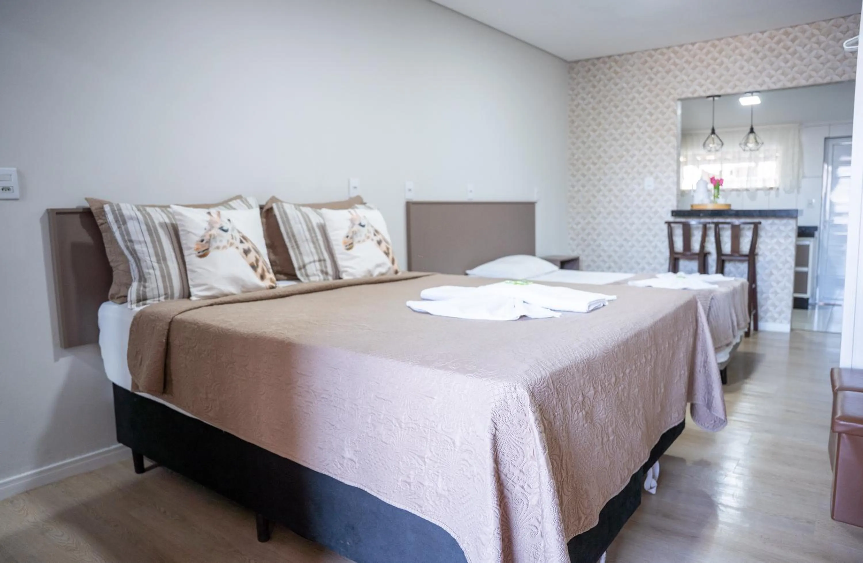 Bed in Pousada Paraíso Tropical