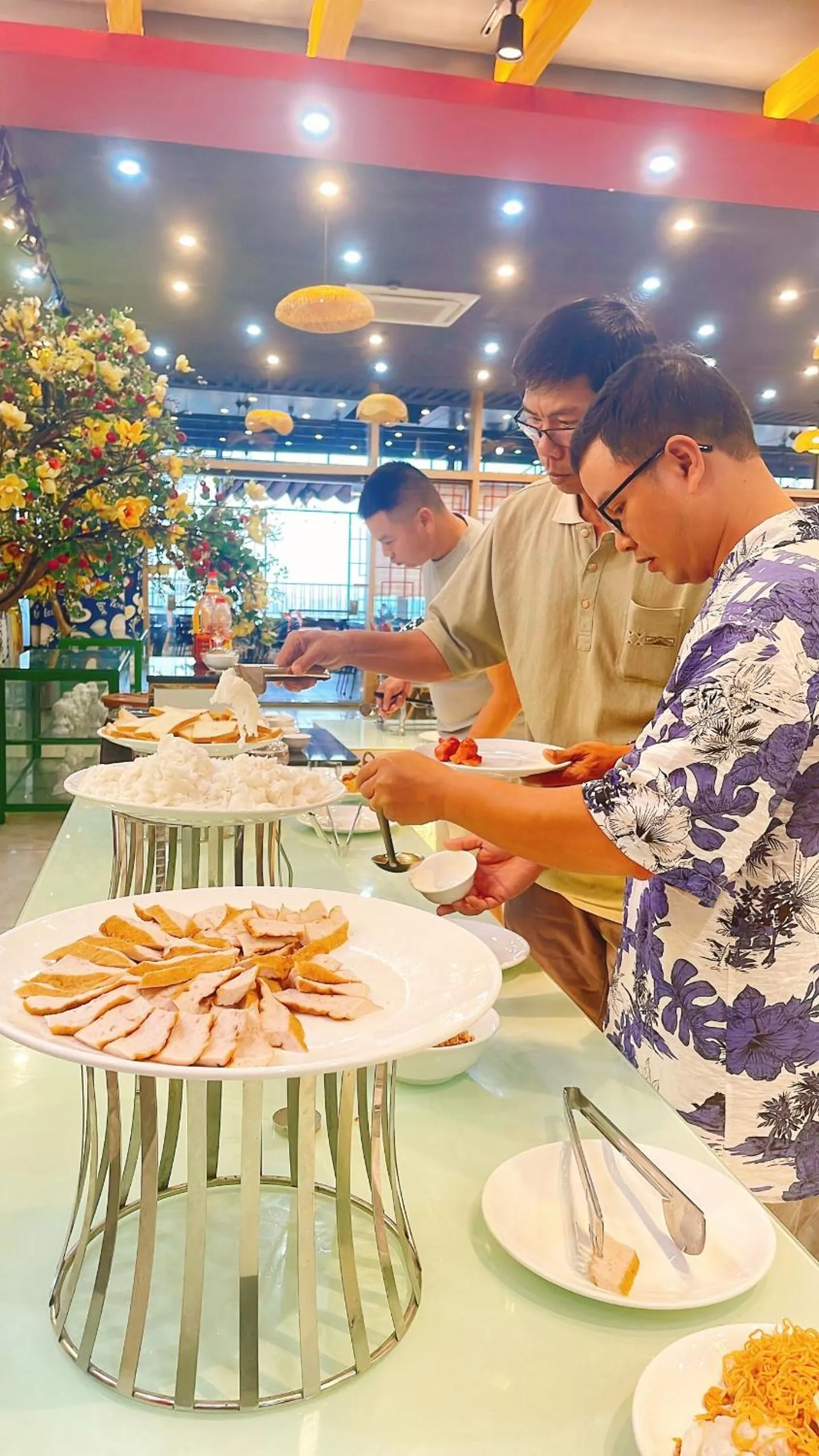 Dining area in Bình An Nhiên hotel