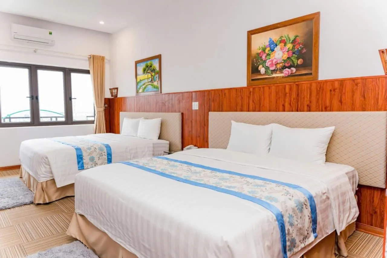 Bed in Bình An Nhiên hotel