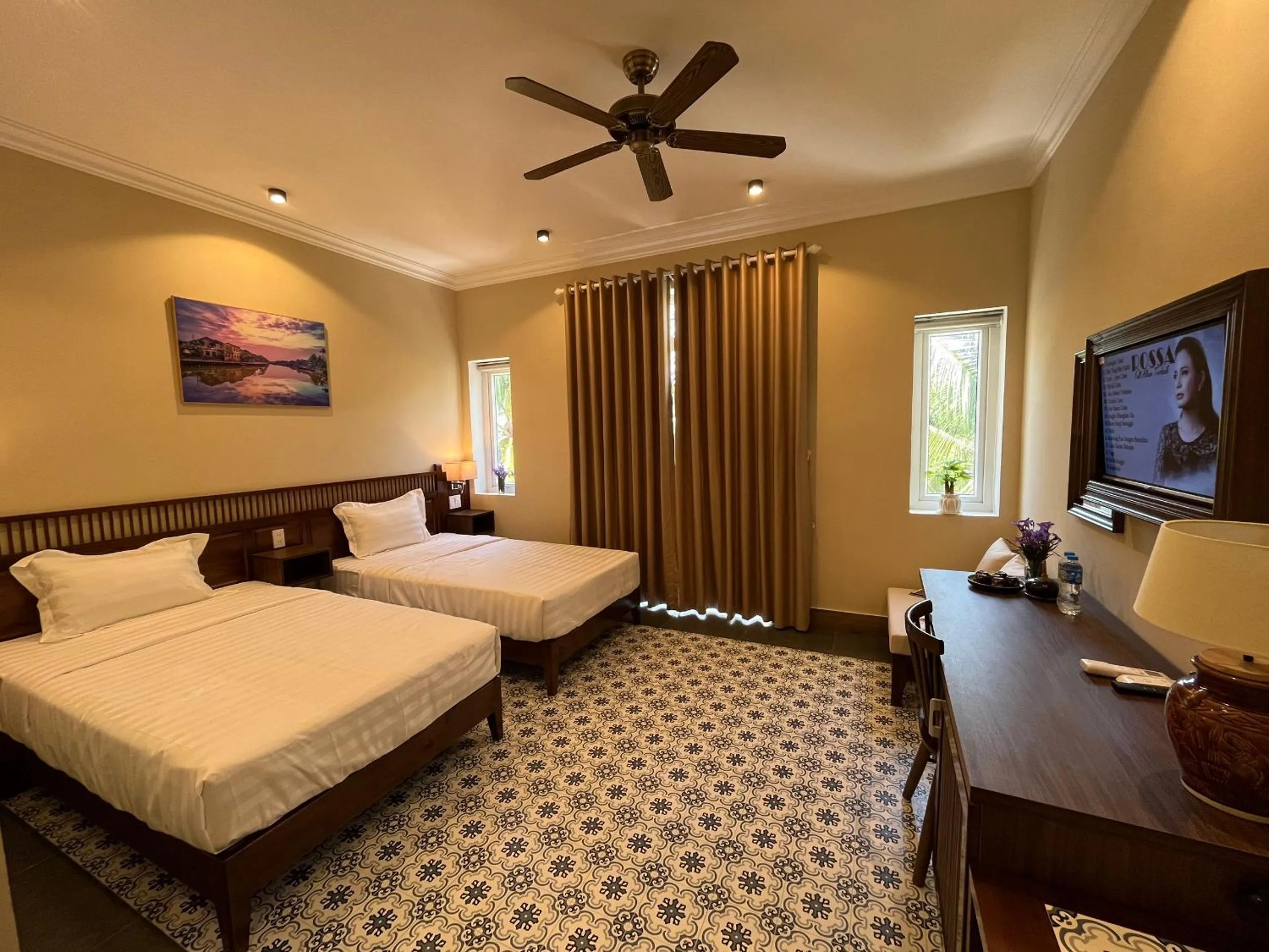 Bed in Kemi House Hoi An