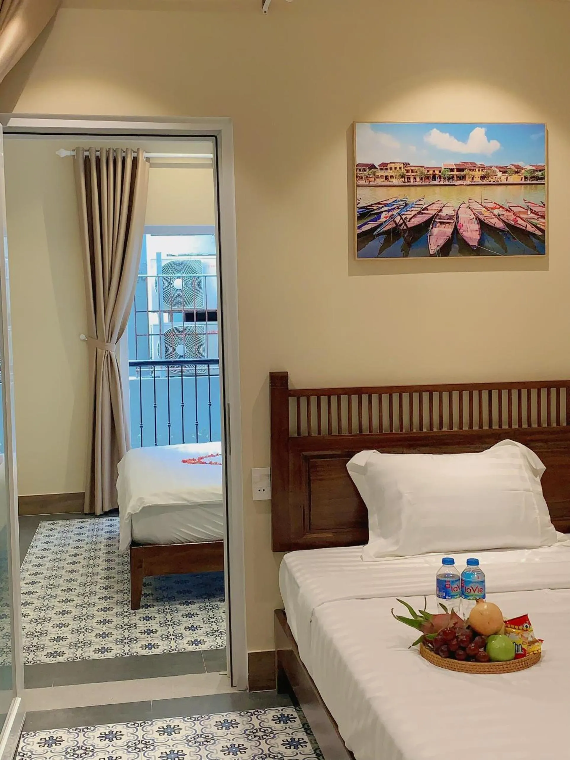 Bed in Kemi House Hoi An