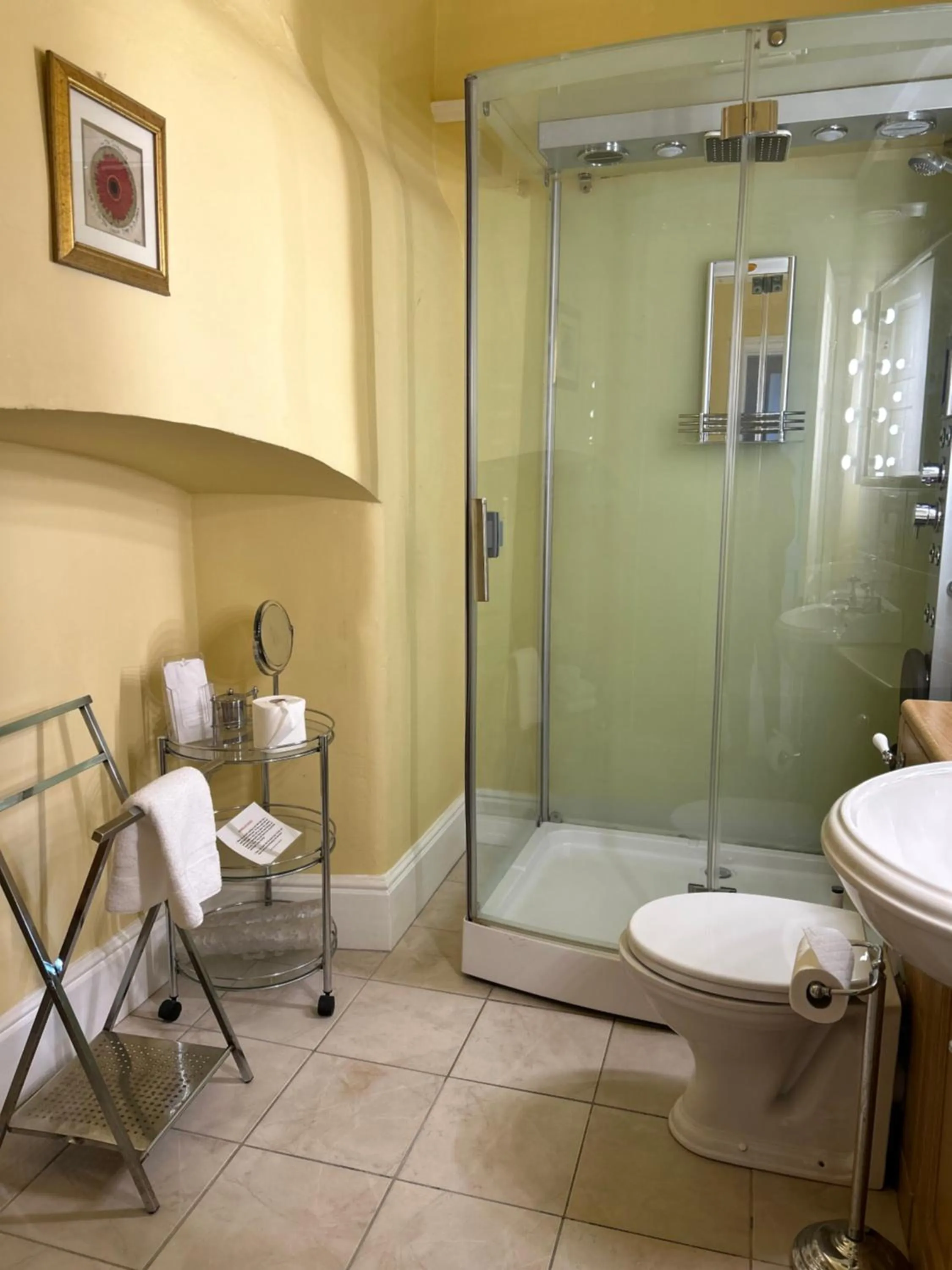 Bathroom in Moresby Hall Country House Hotel