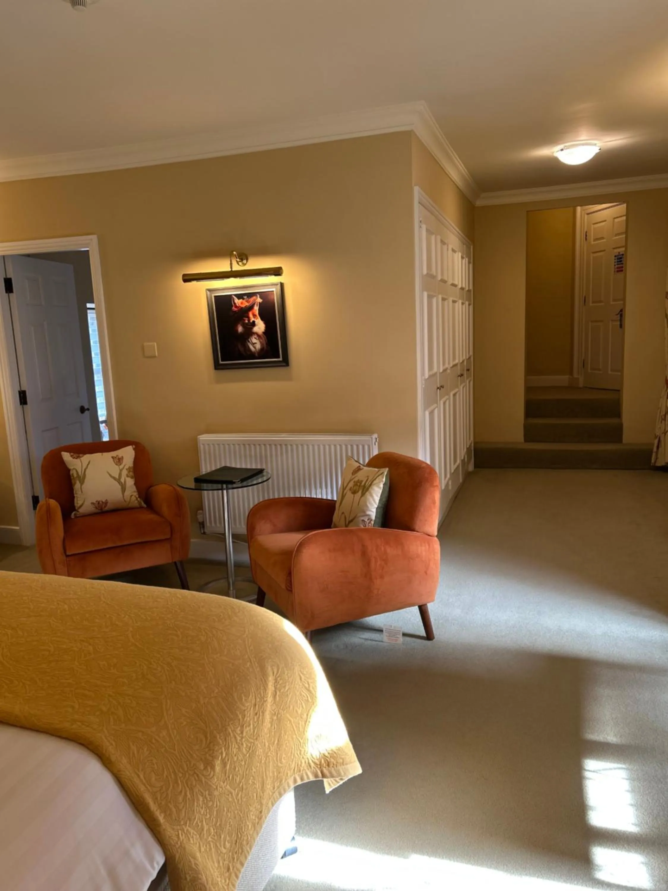 Seating area in Moresby Hall Country House Hotel