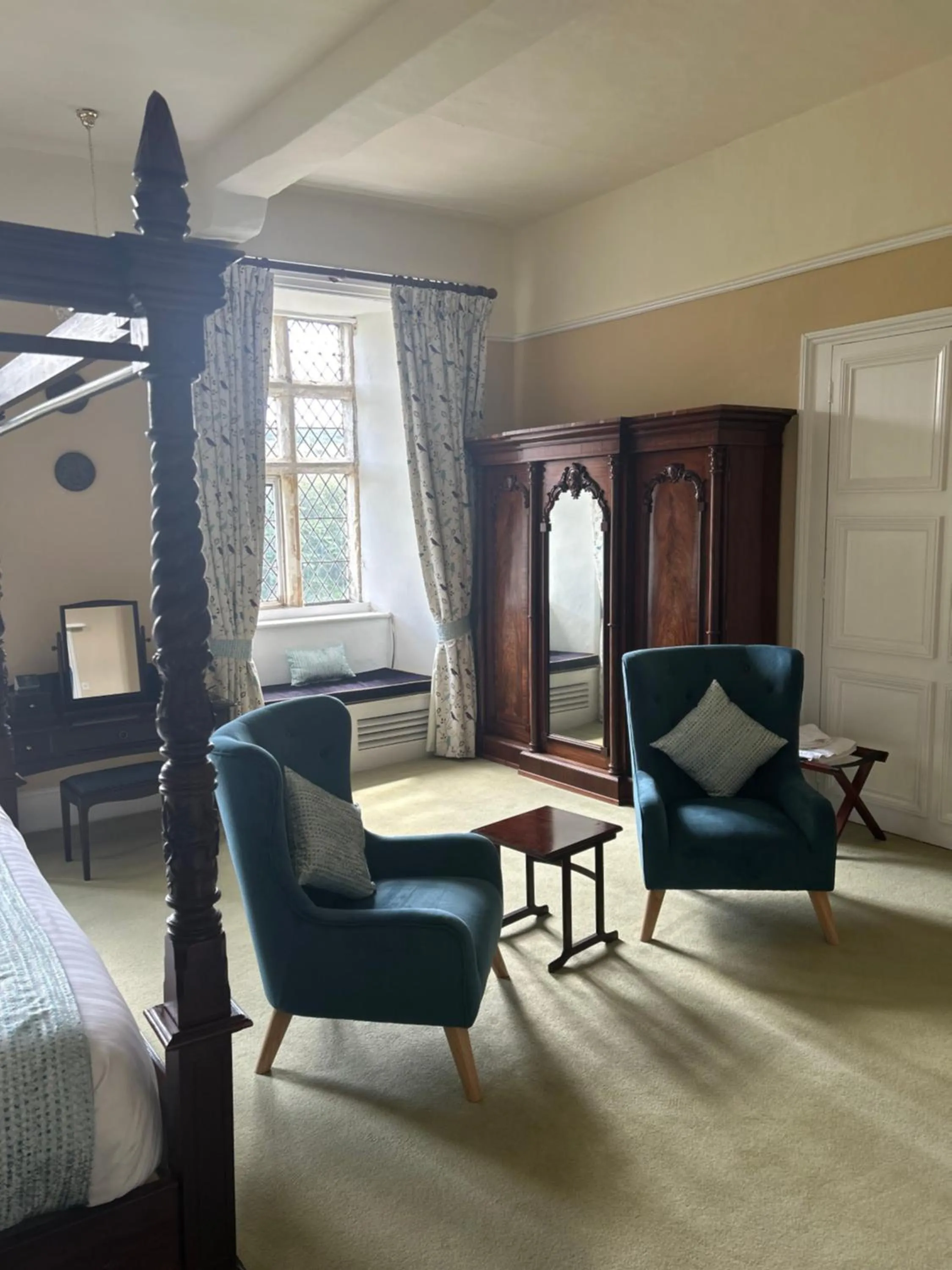 Seating area in Moresby Hall Country House Hotel