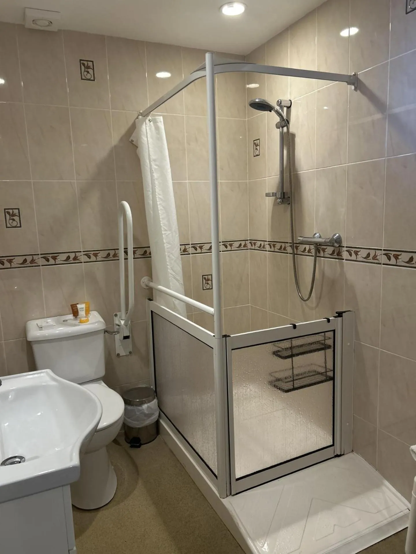 Bathroom in Moresby Hall Country House Hotel