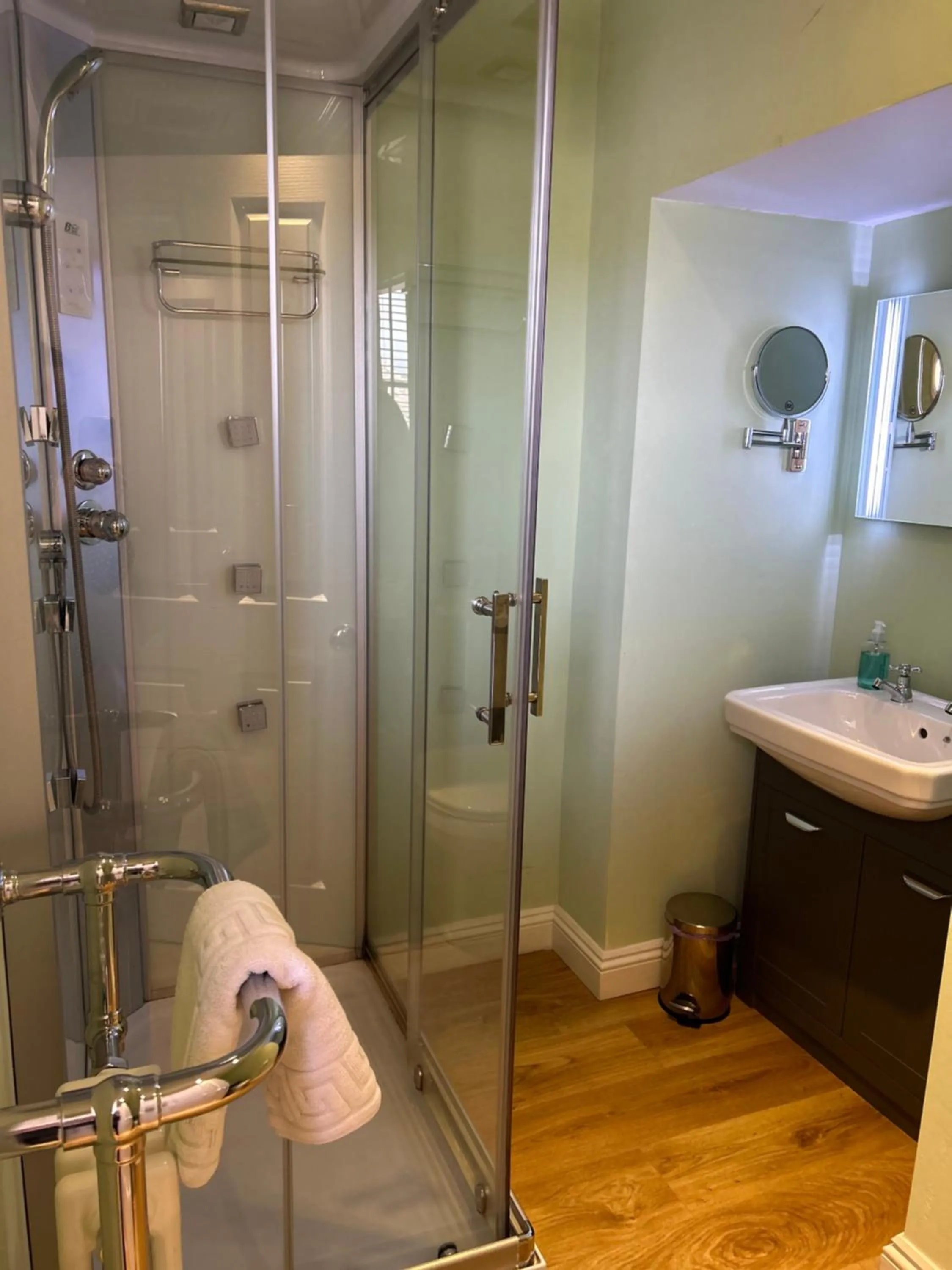 Bathroom in Moresby Hall Country House Hotel