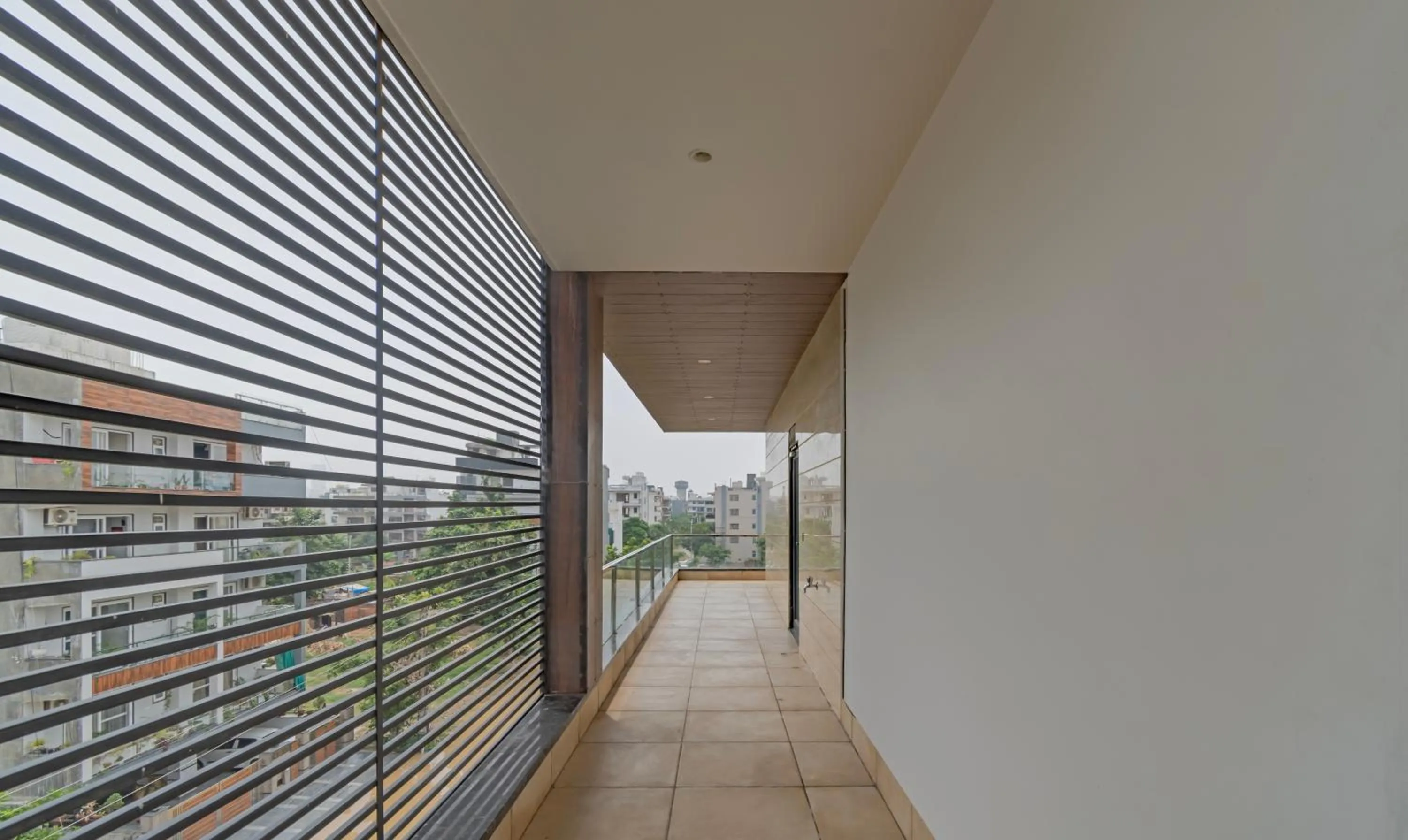 Balcony/Terrace in Treebo Trend Mr J - Sec 51