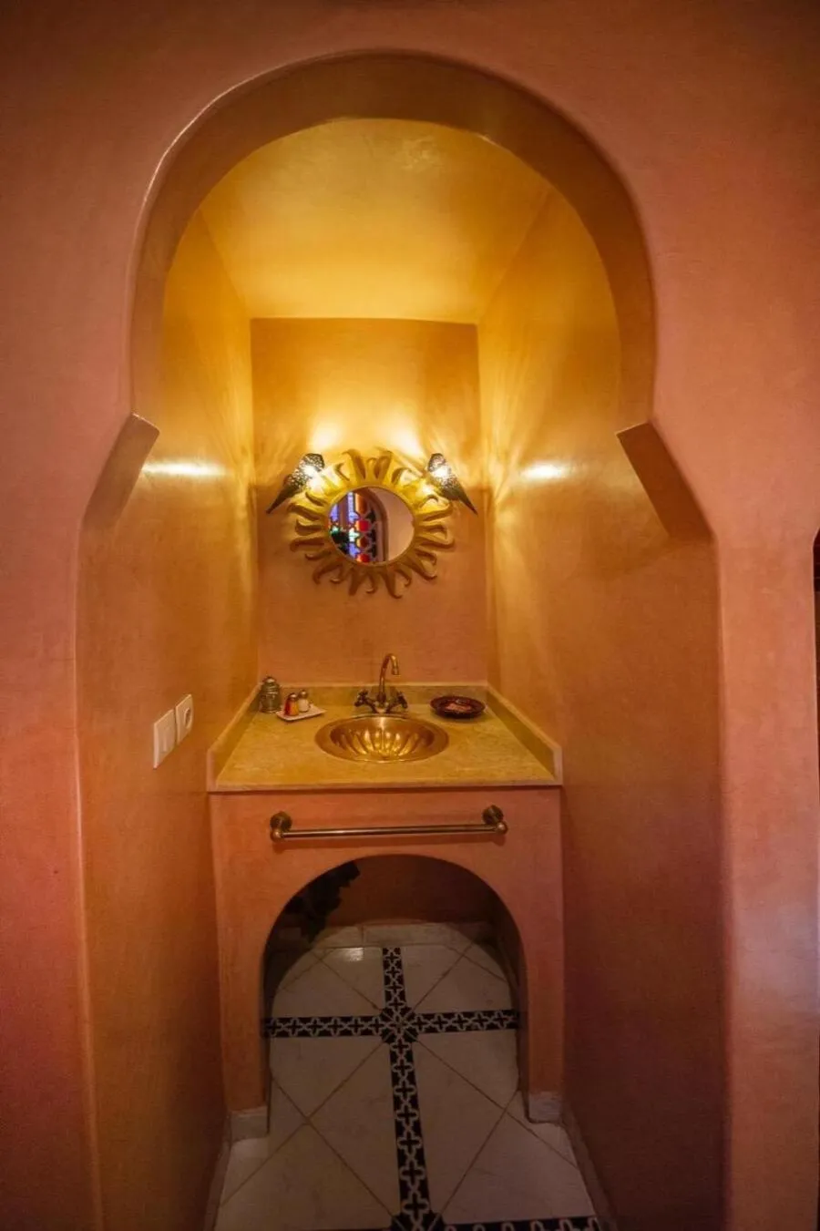 Bathroom in La lune de Marrakech Riad