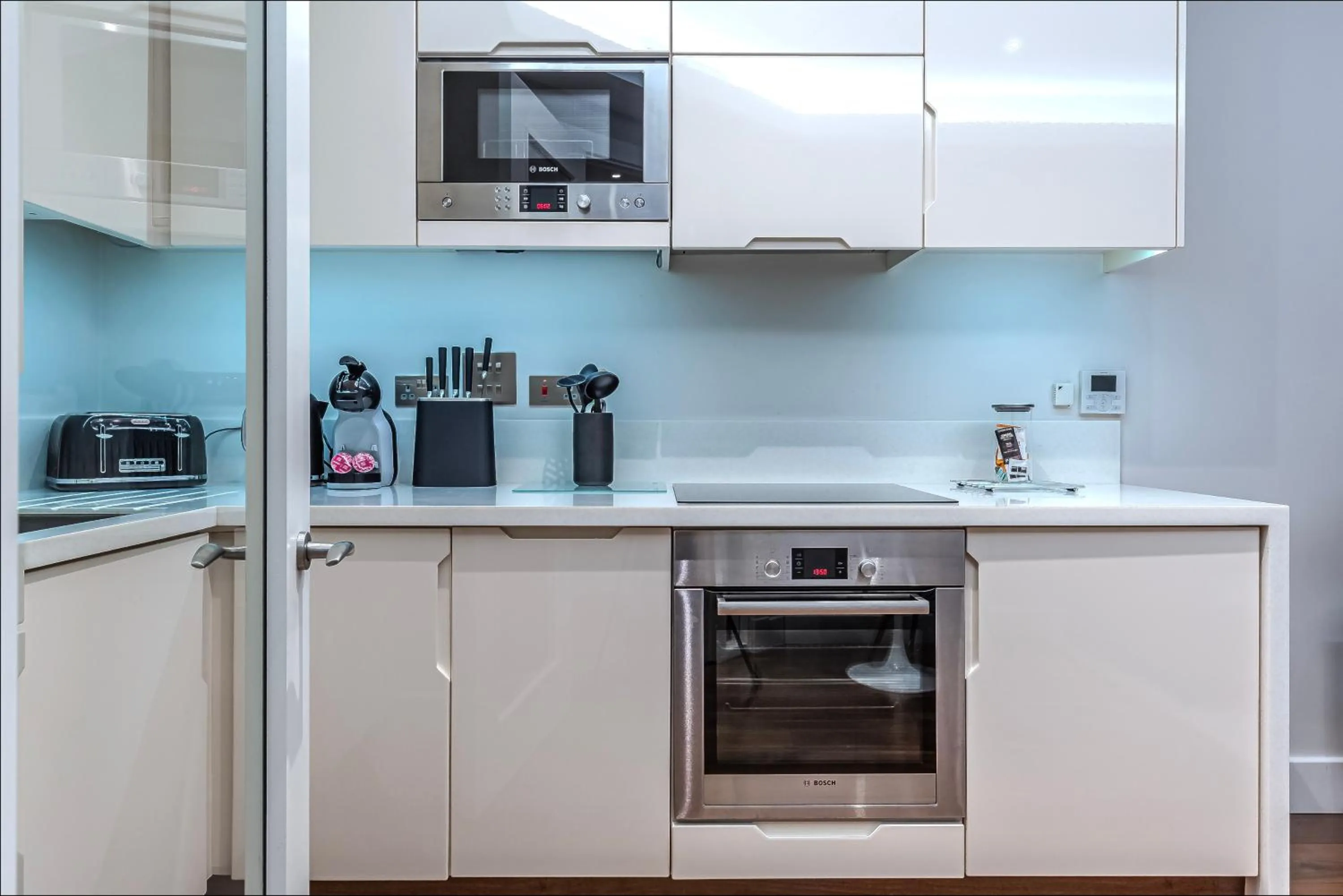 Kitchen or kitchenette in Grays Inn by Aeria Apartments