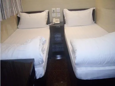 Bed in Reliance Inn