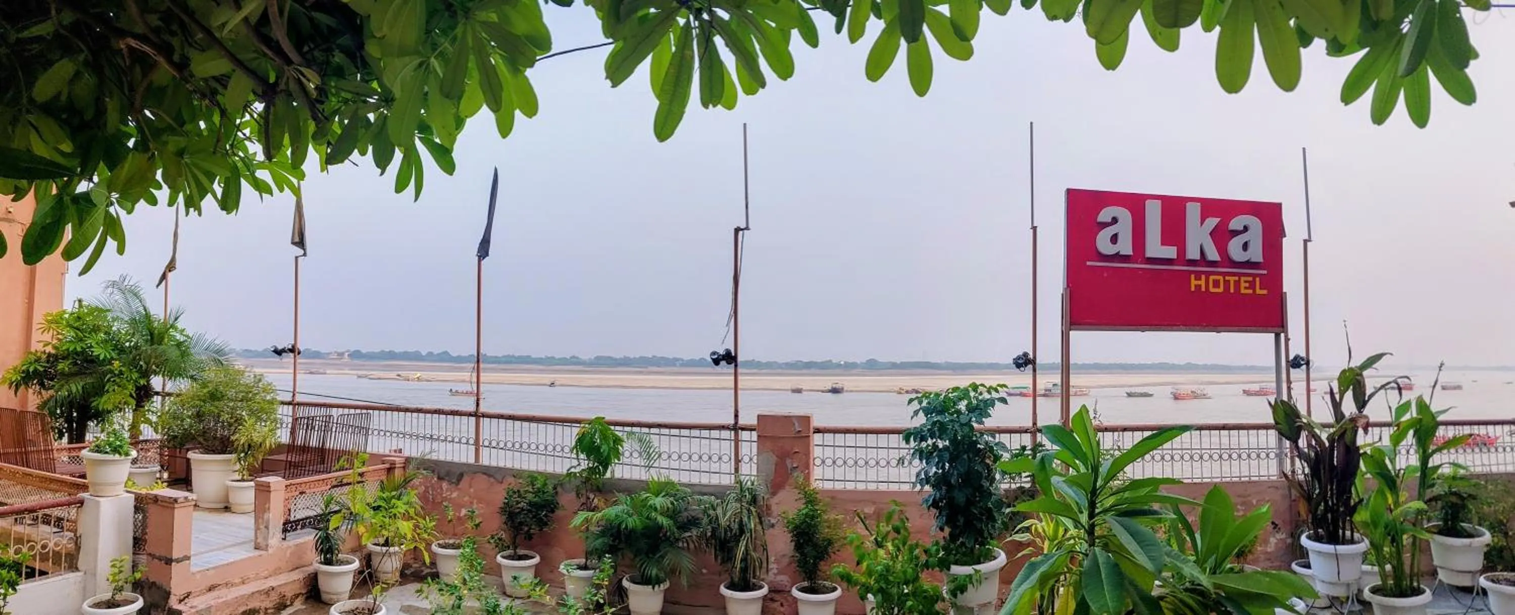 River view in Hotel Alka