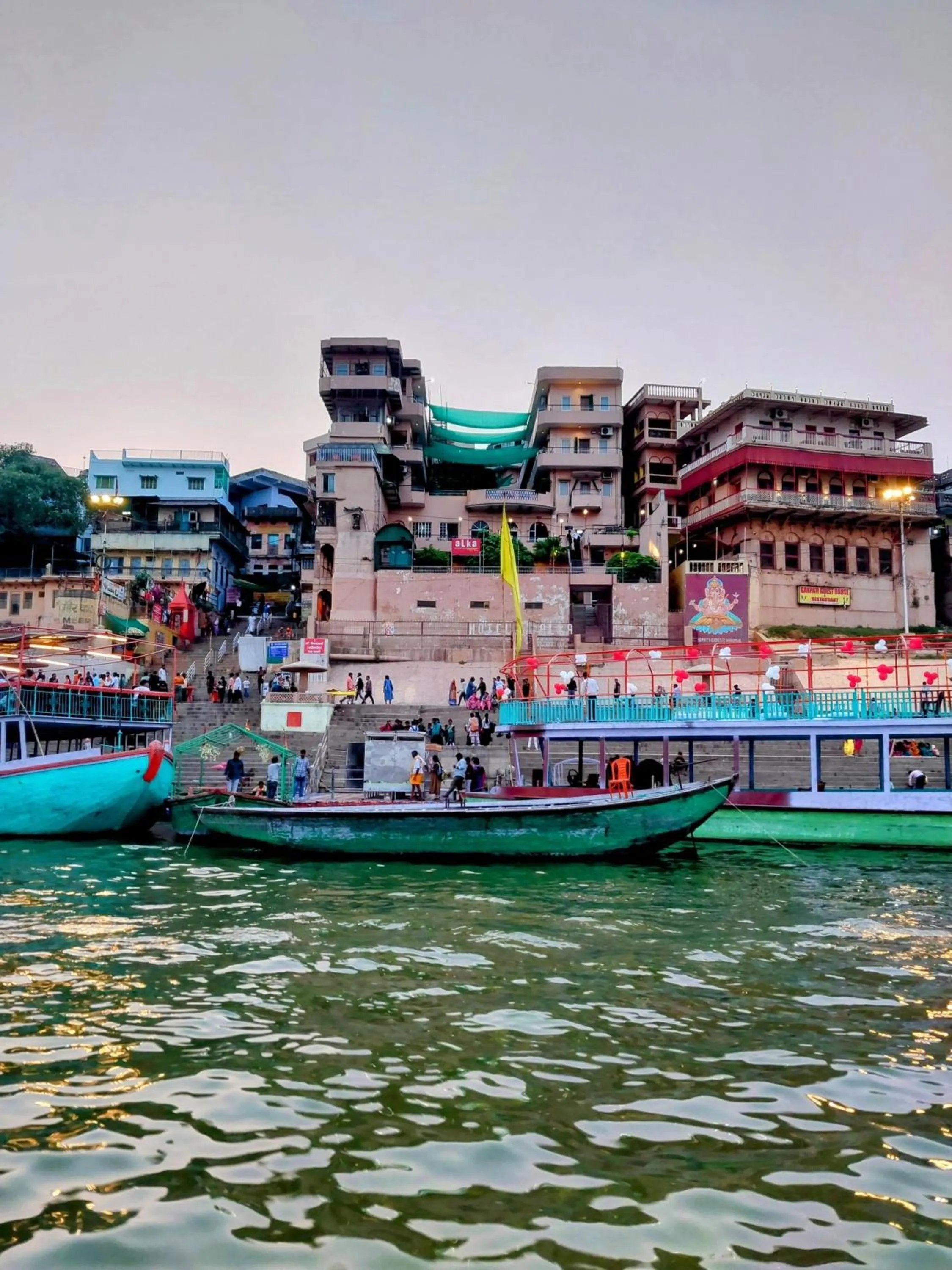 River view in Hotel Alka