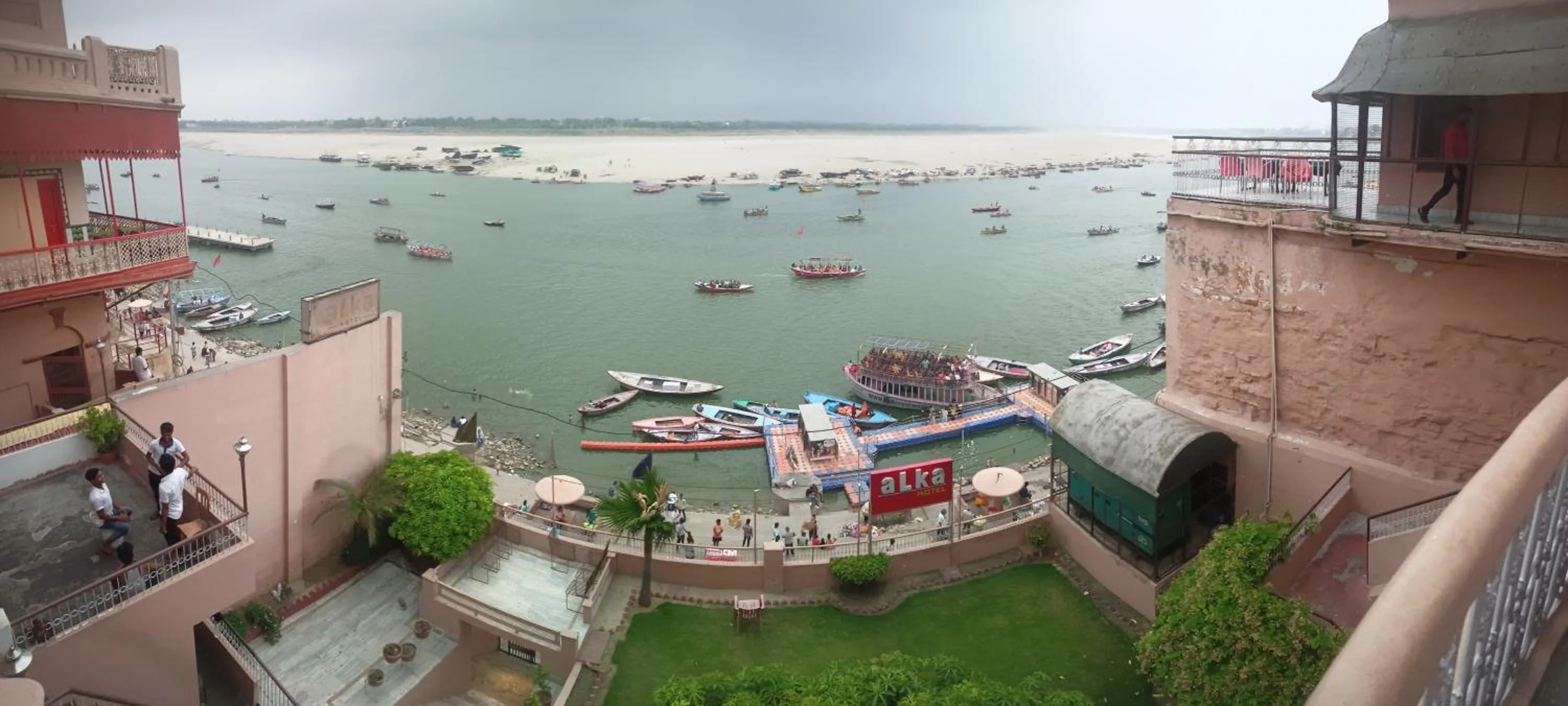 River view in Hotel Alka