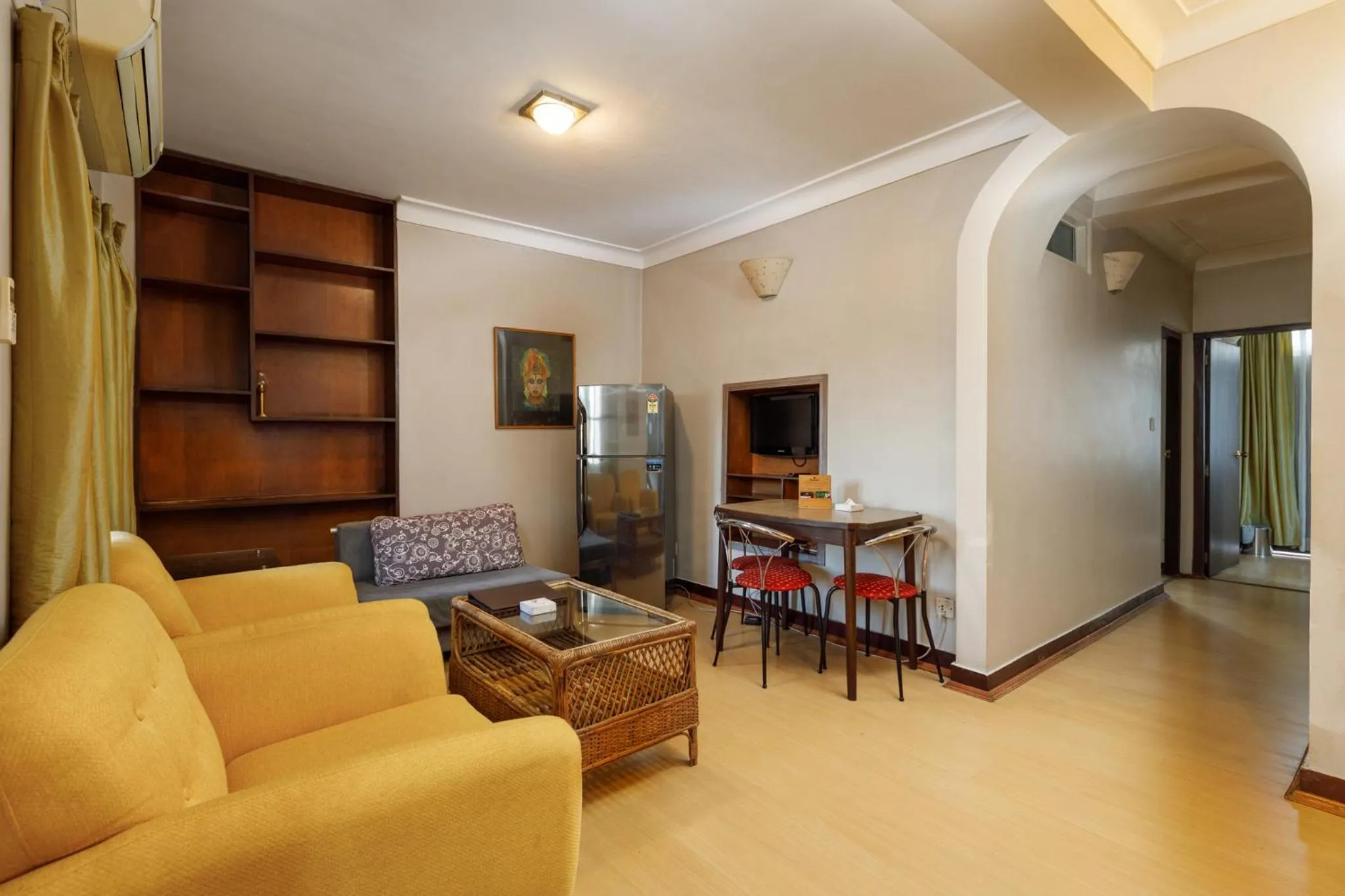 Living room in Shaligram Hotel