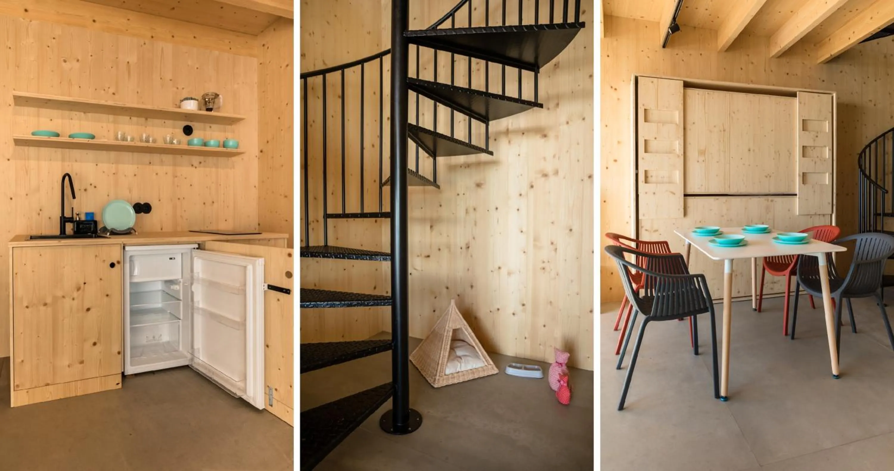 Kitchen or kitchenette in Doniños Nature