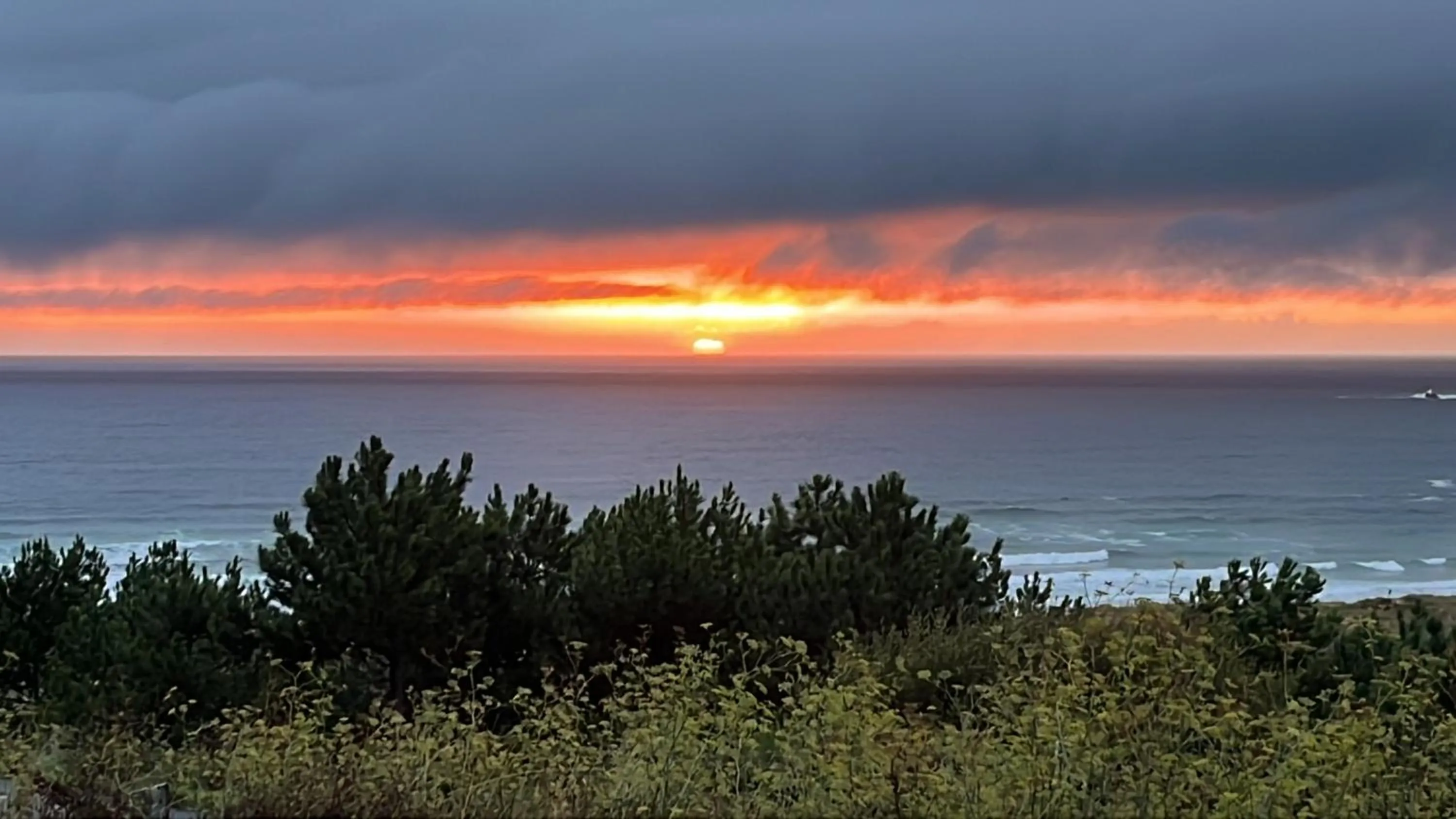 Natural landscape in Doniños Nature
