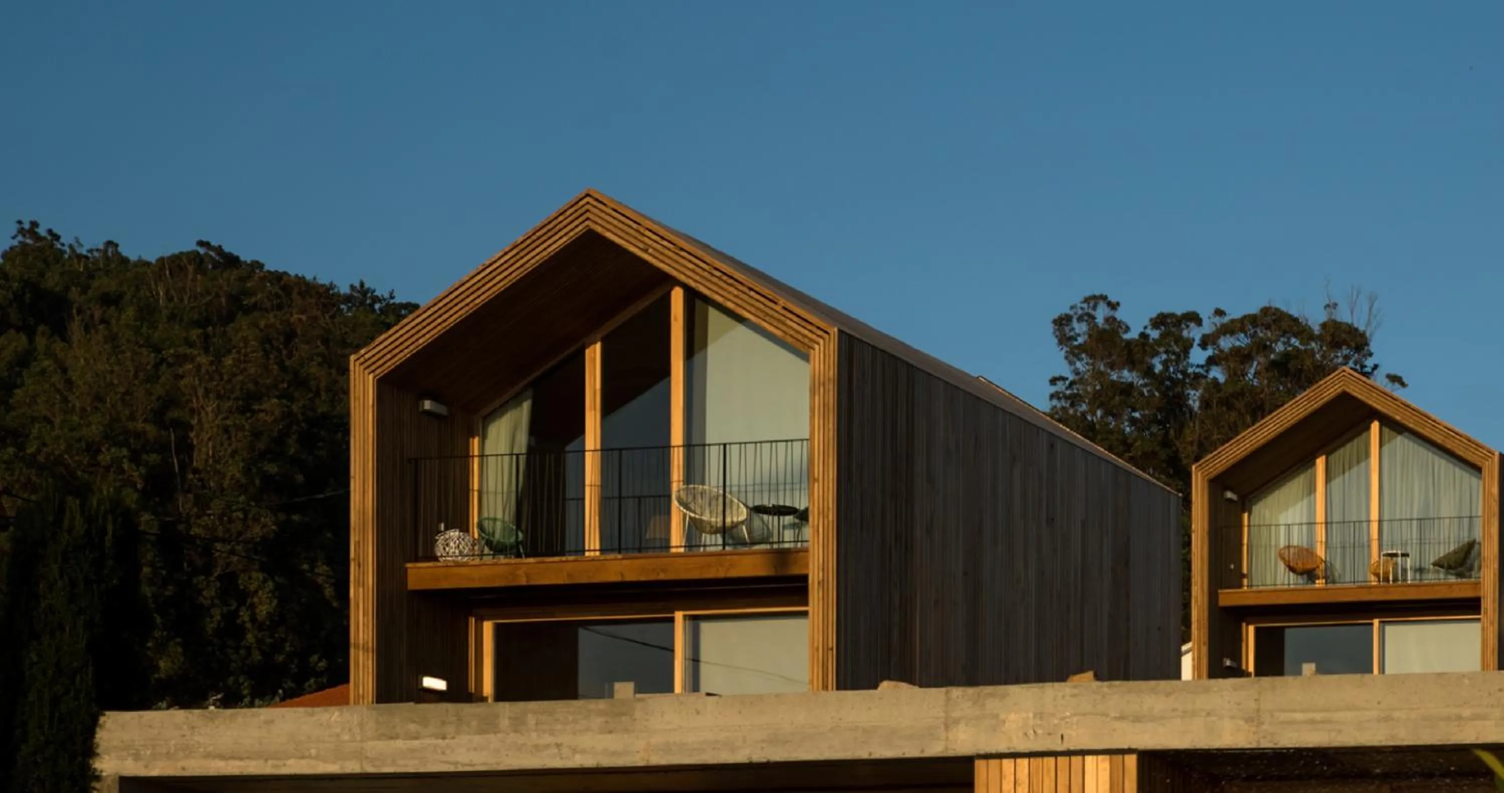 Property building in Doniños Nature