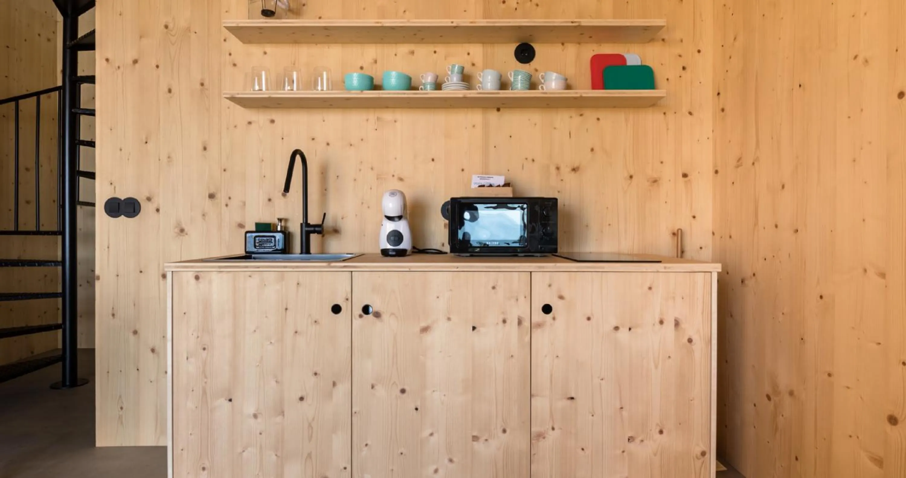 Kitchen or kitchenette in Doniños Nature