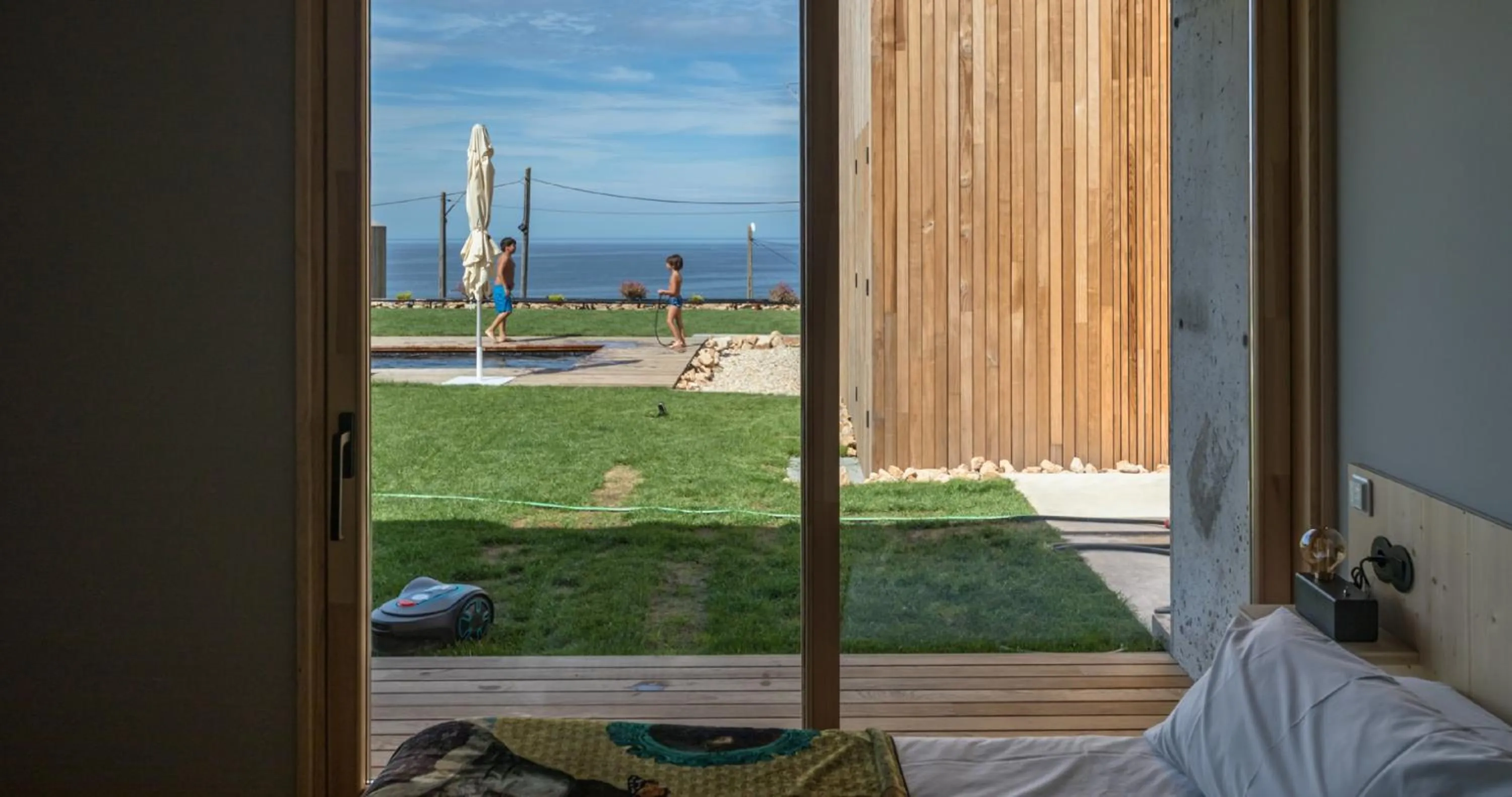 Pool view in Doniños Nature