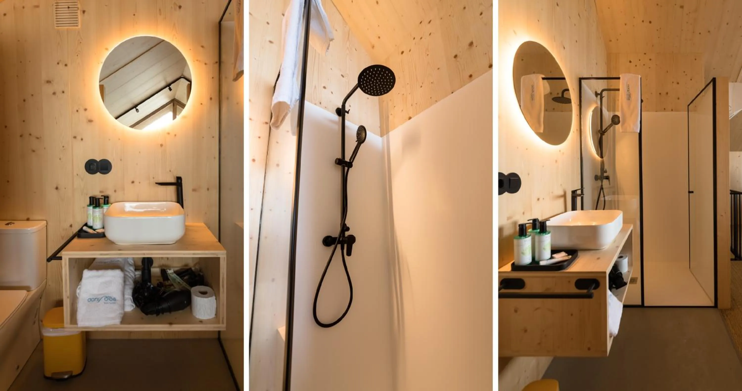 Shower in Doniños Nature