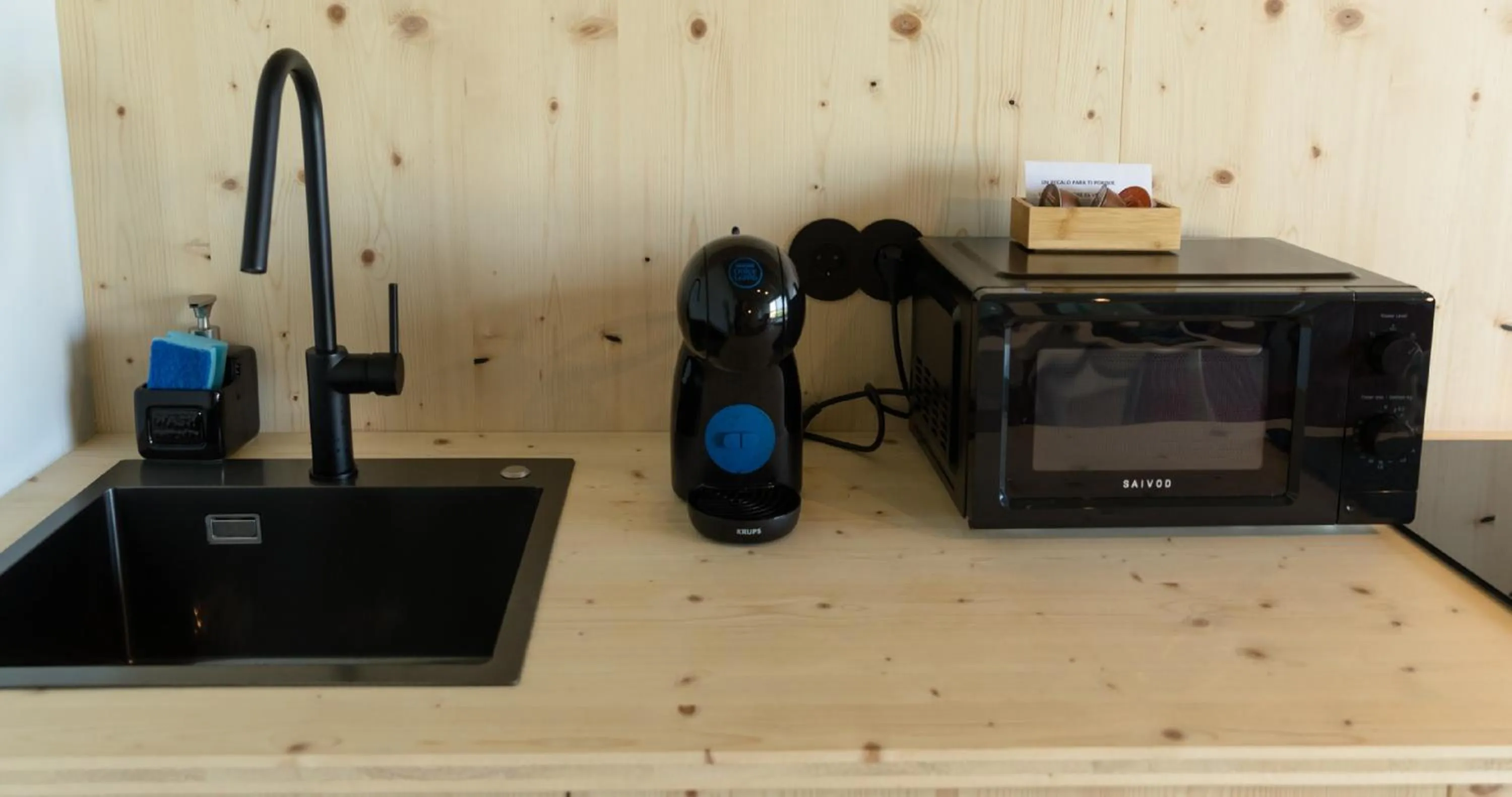 Kitchen or kitchenette in Doniños Nature