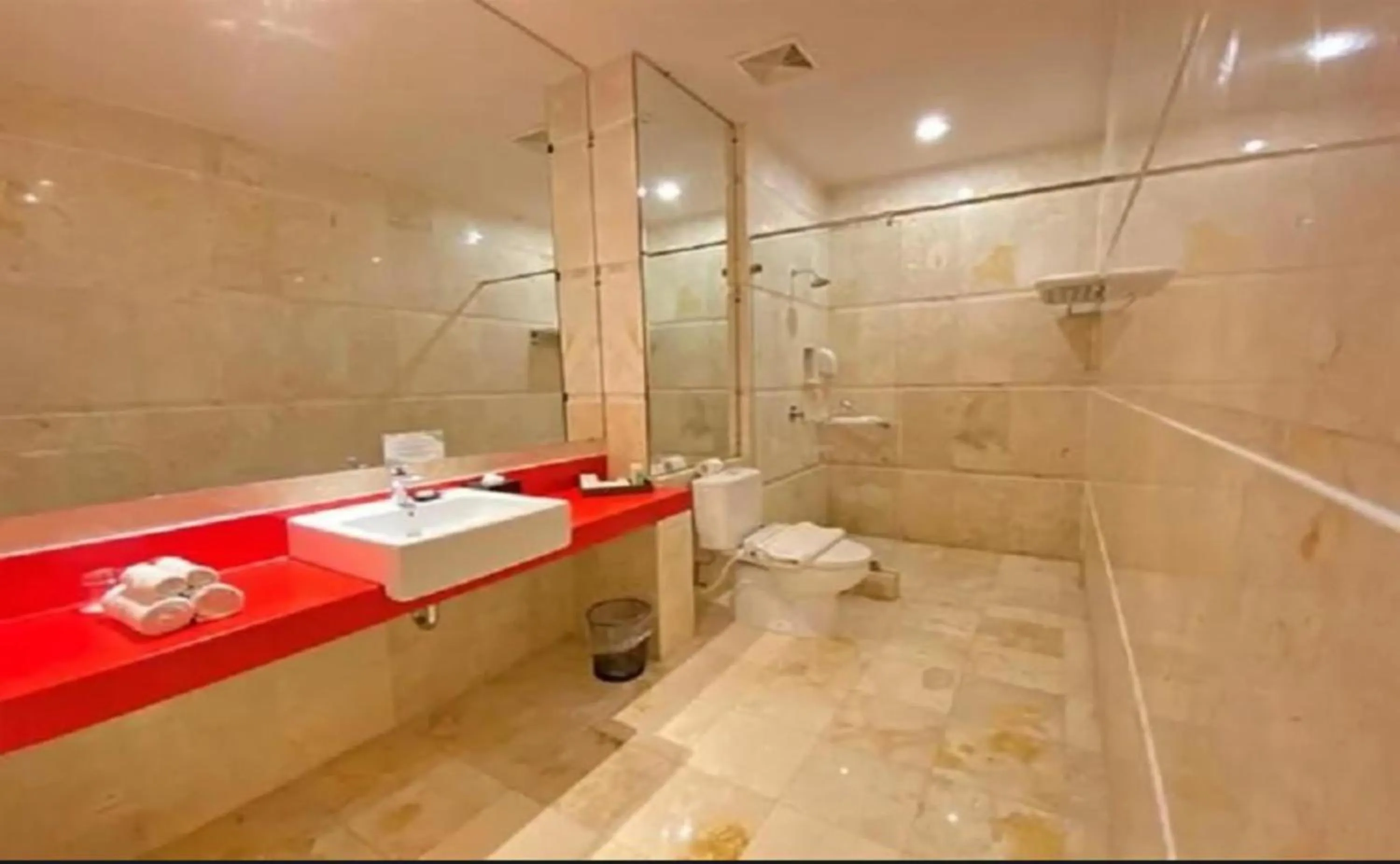 Shower in Swiss-Belcourt Makassar