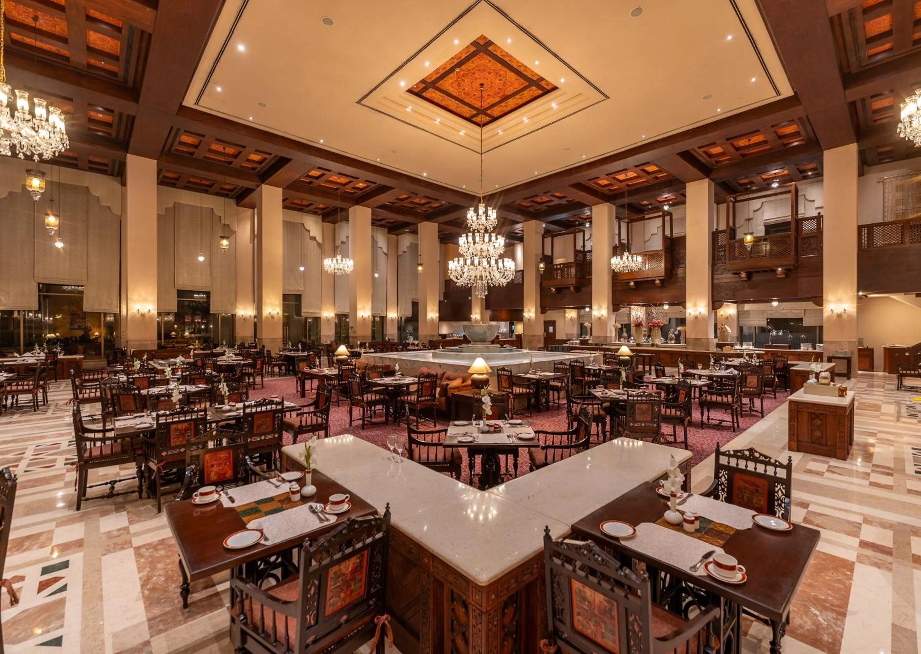 Restaurant/places to eat in Islamabad Serena Hotel