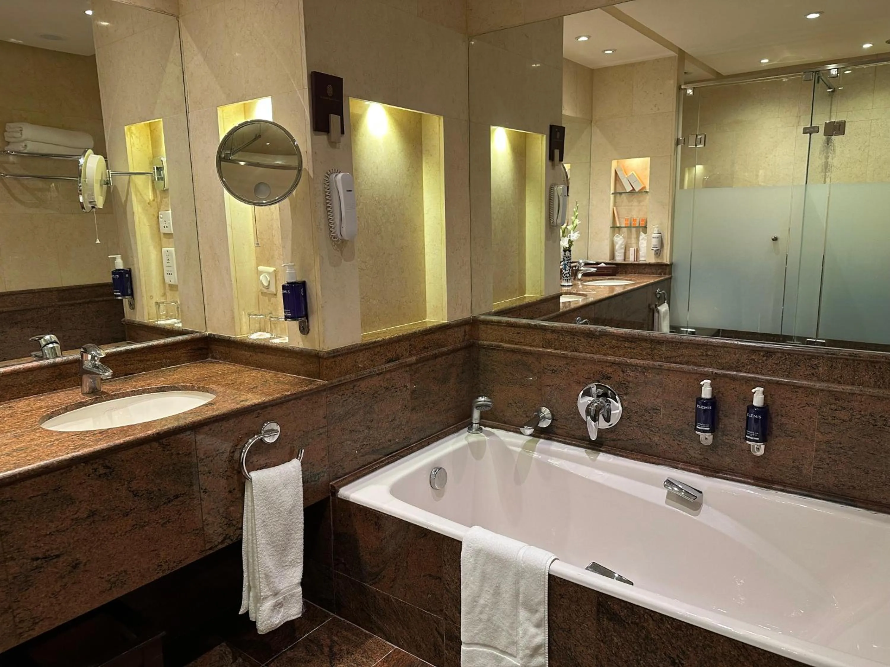 Bathroom in Islamabad Serena Hotel