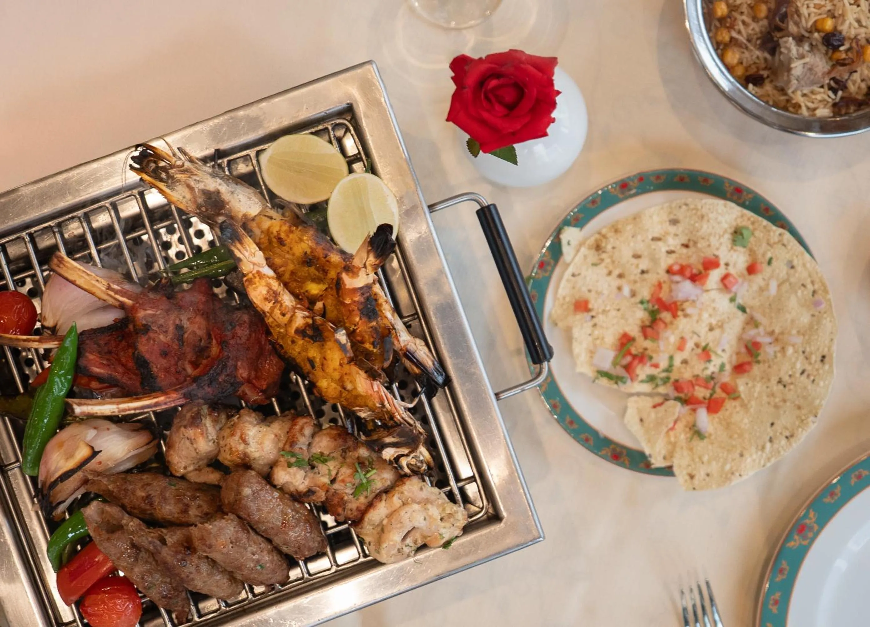 Food close-up in Islamabad Serena Hotel