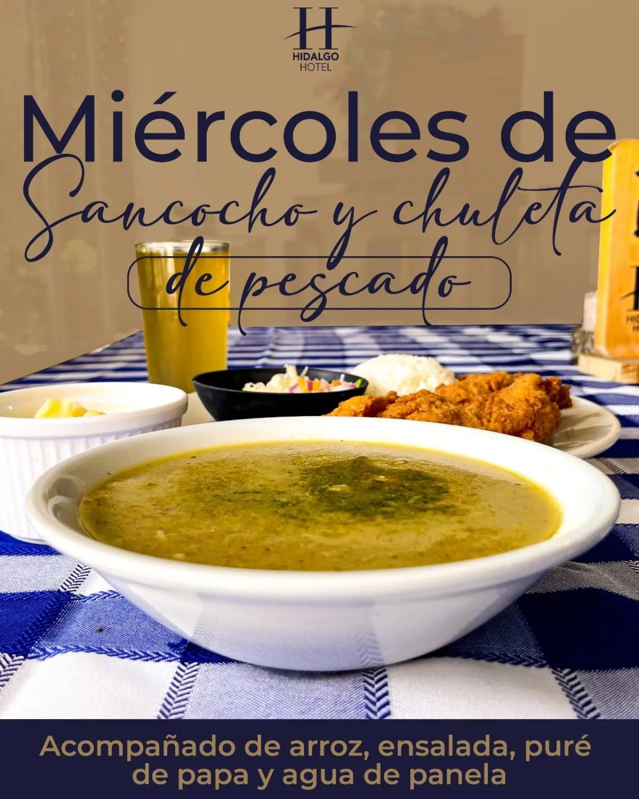 Lunch in HIDALGO HOTEL