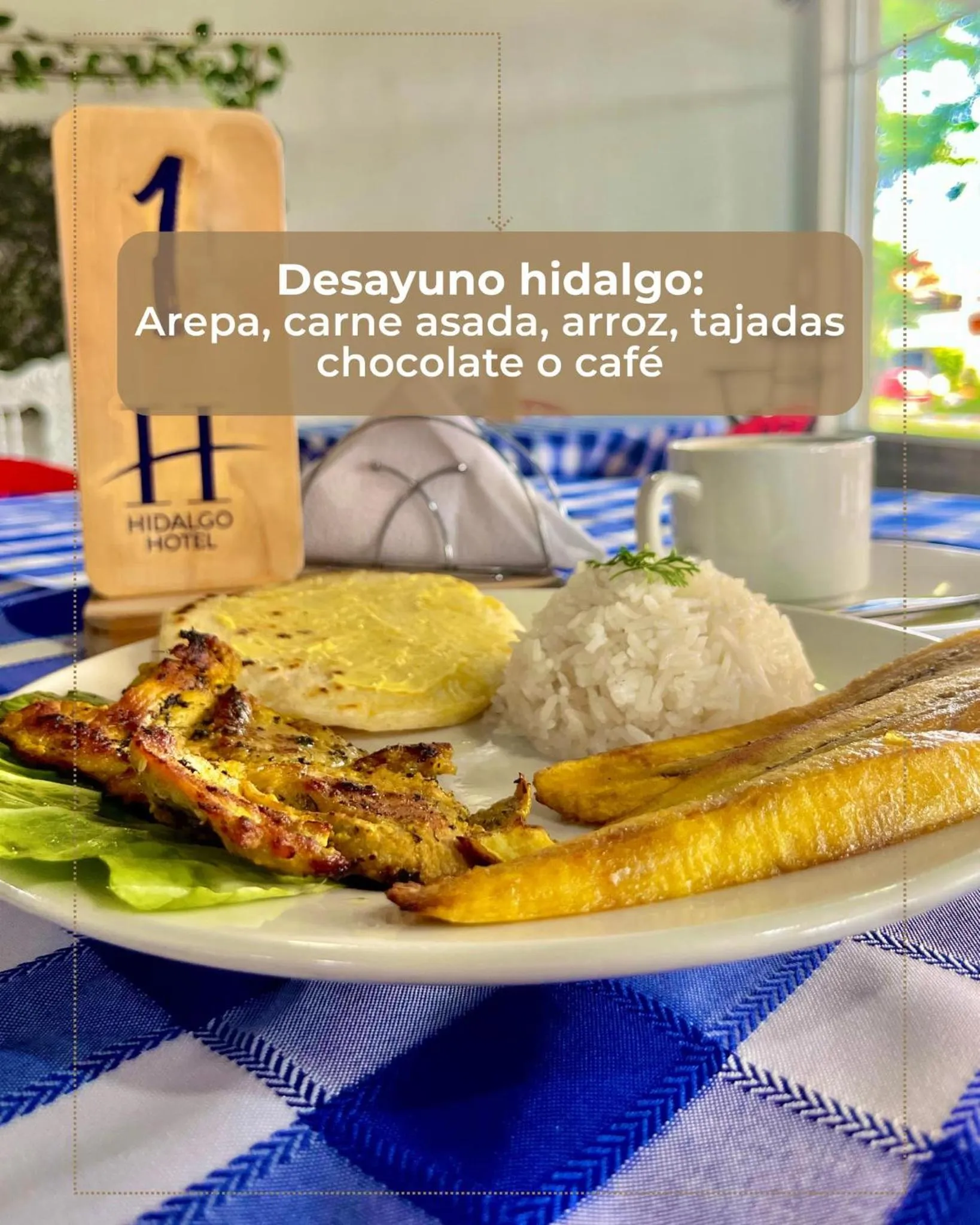 Breakfast in HIDALGO HOTEL