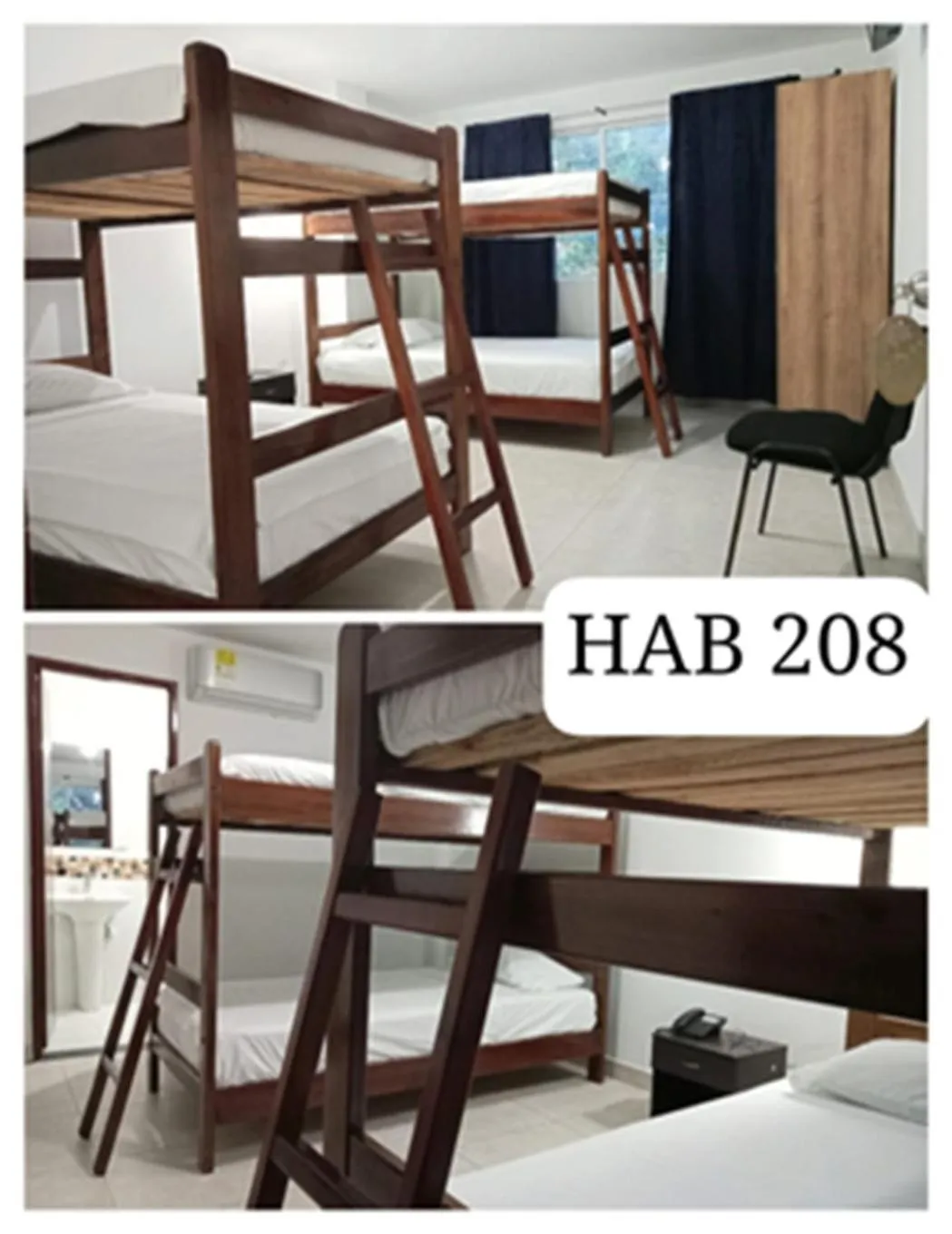 Bed in HIDALGO HOTEL