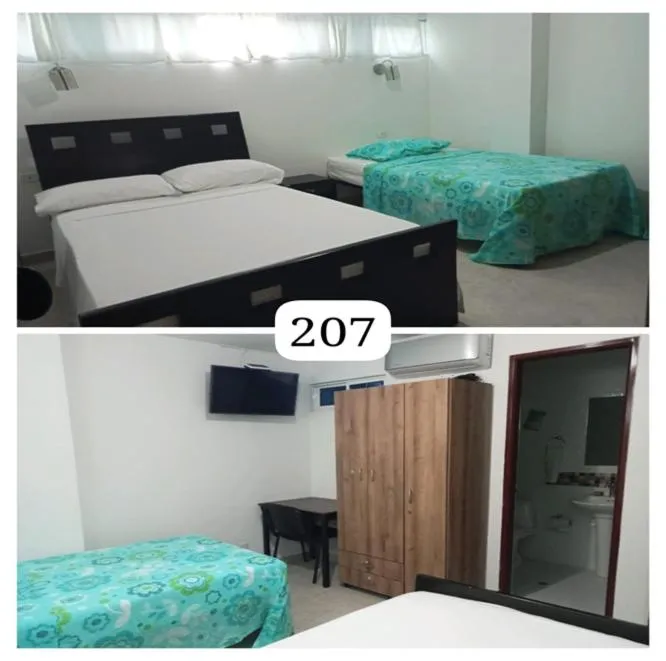 Photo of the whole room, Bed in HIDALGO HOTEL