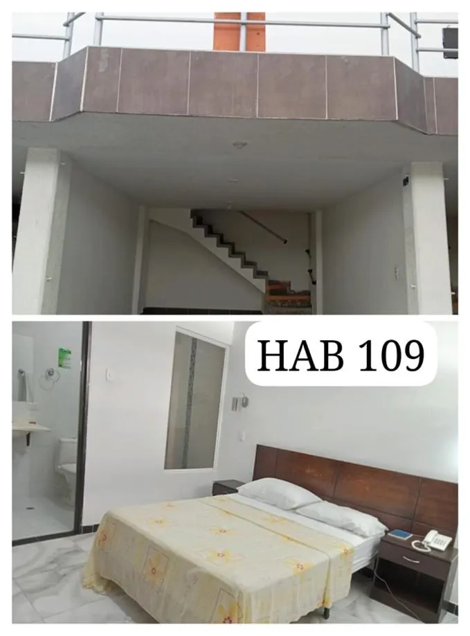 Bed in HIDALGO HOTEL